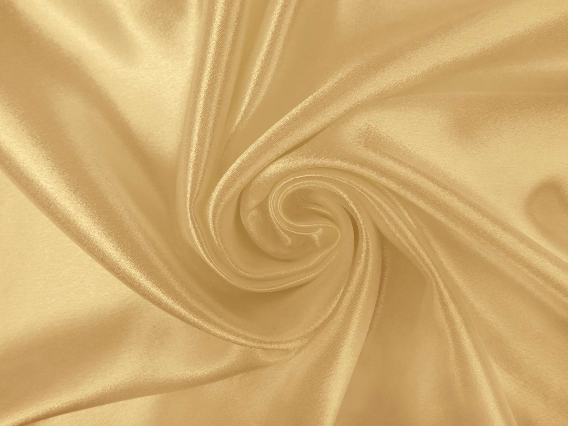 Polyester Crepe Back Satin in Champagne 