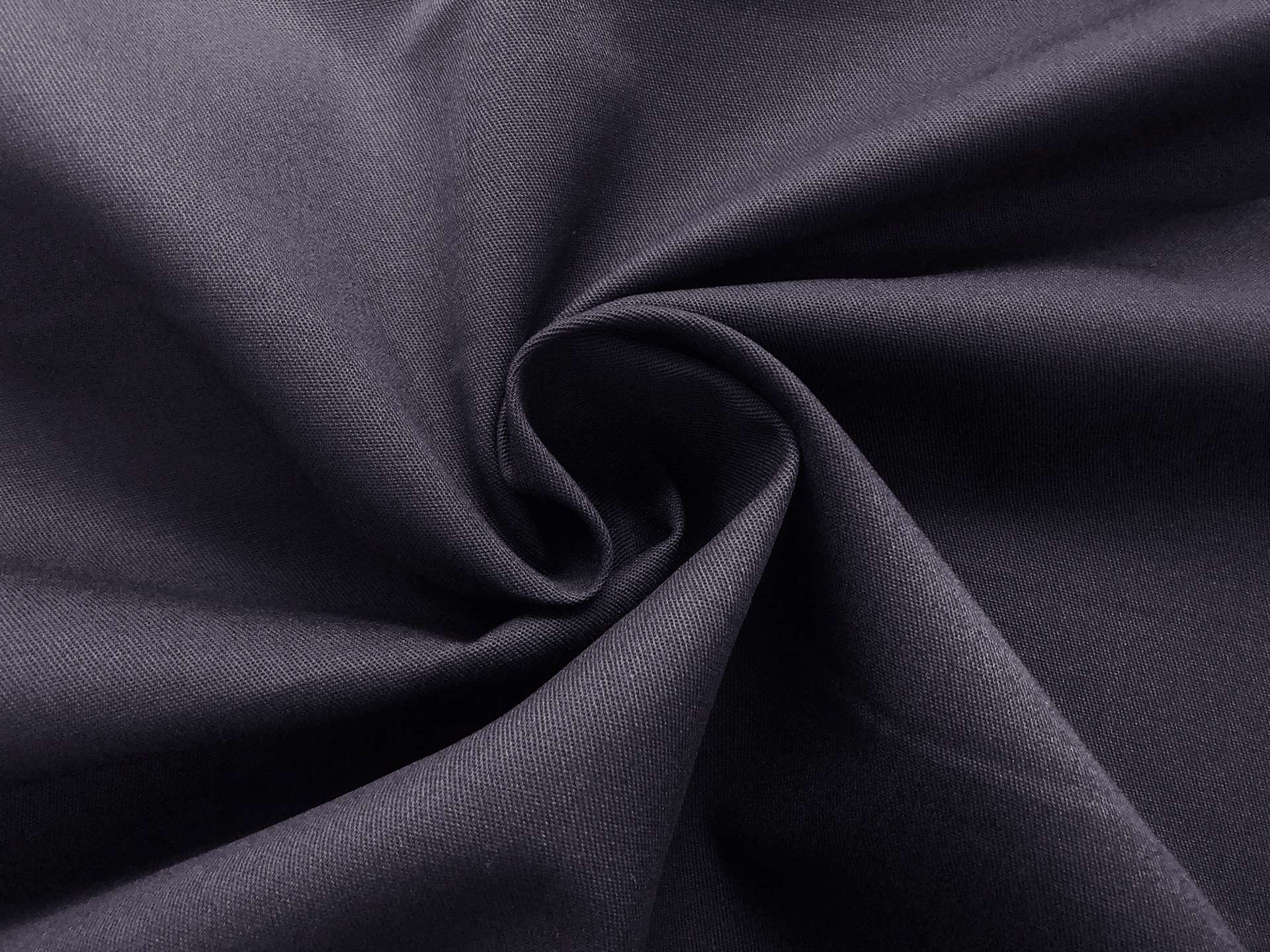 Polyester & Cotton Twill in French Blue