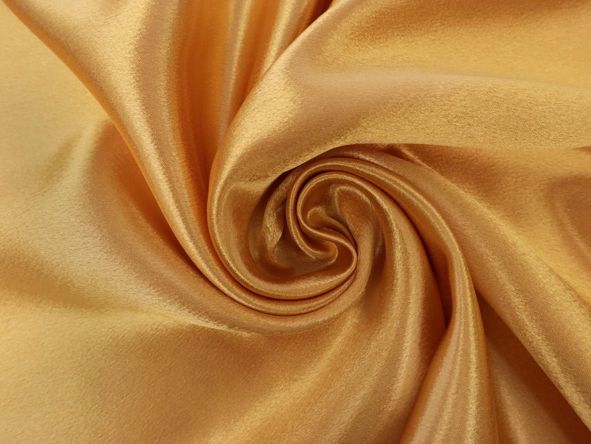 Polyester Crepe Back Satin in Gold