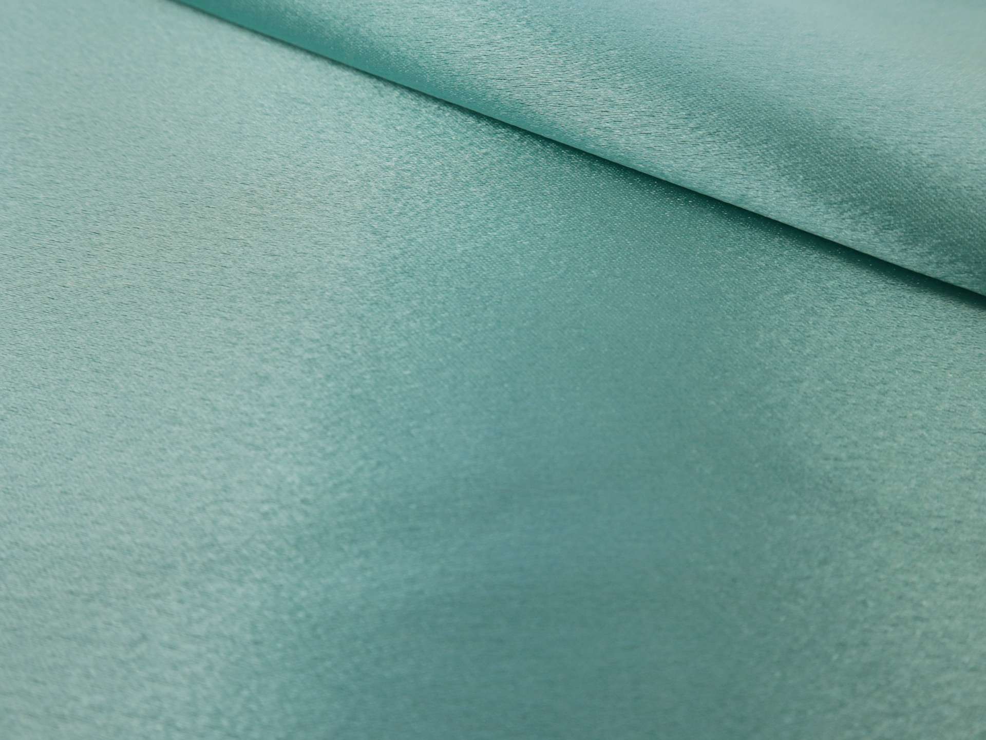 Polyester Crepe Back Satin in Caribbean Turquoise 