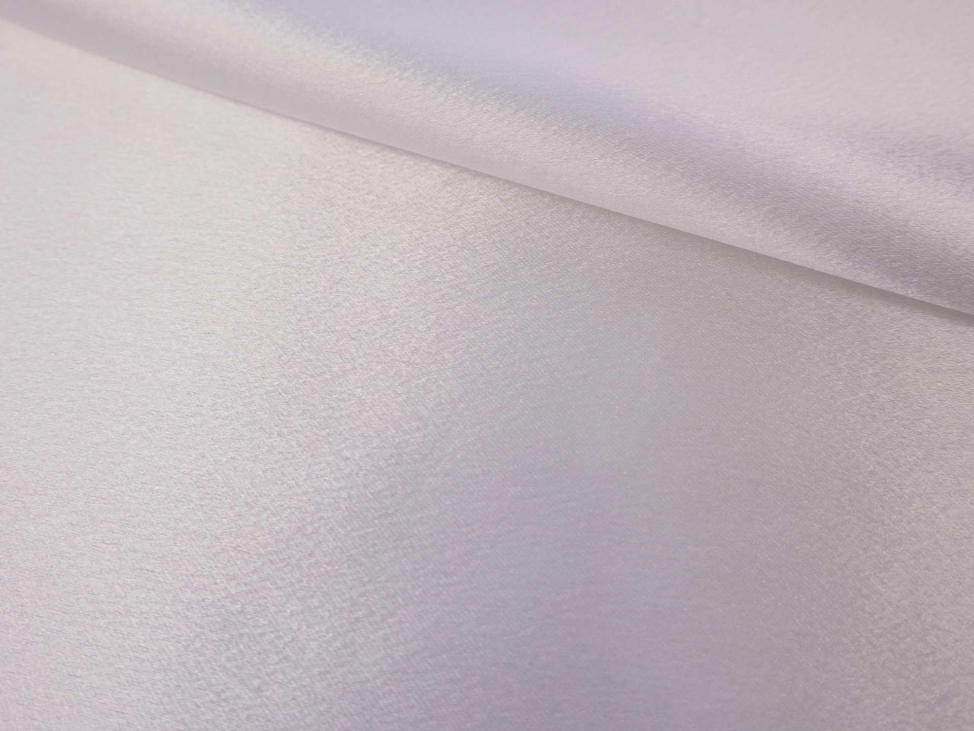 Polyester Crepe Back Satin in White