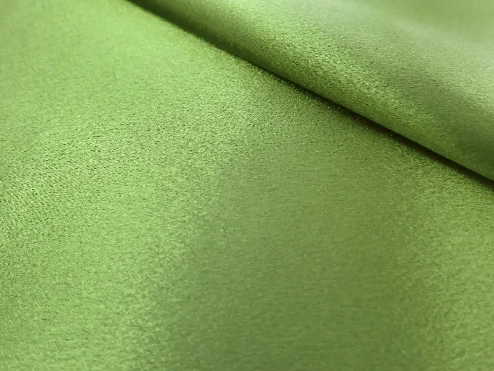 Polyester Crepe Back Satin in Olive