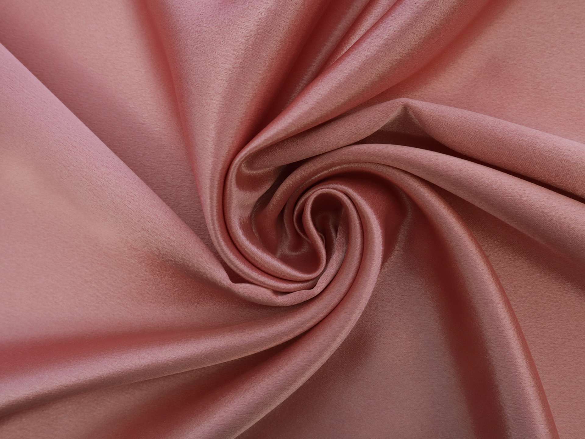 Polyester Crepe Back Satin in Dusty Pink