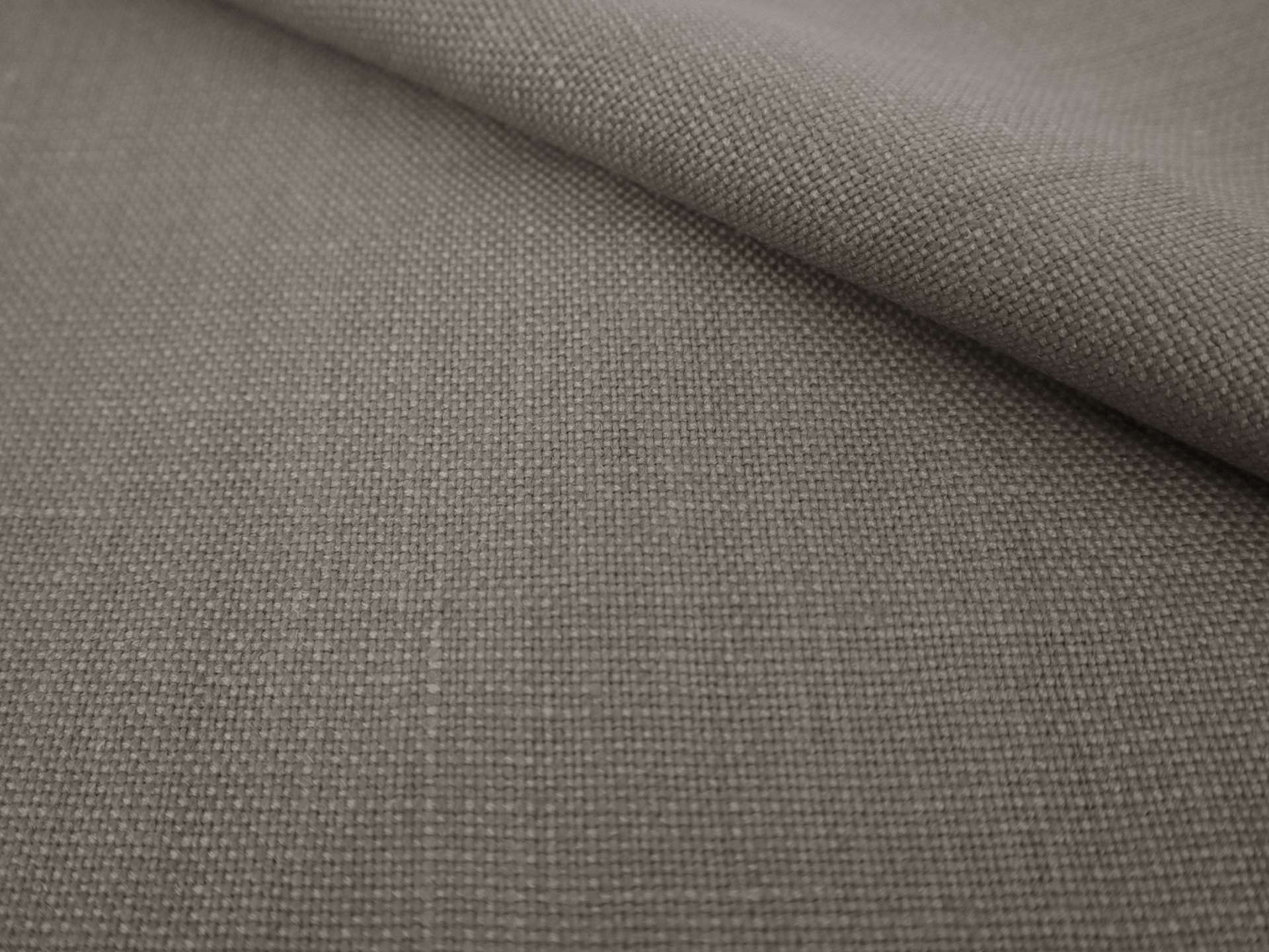 Belgian Sanforized Upholstery Linen in Charcoal