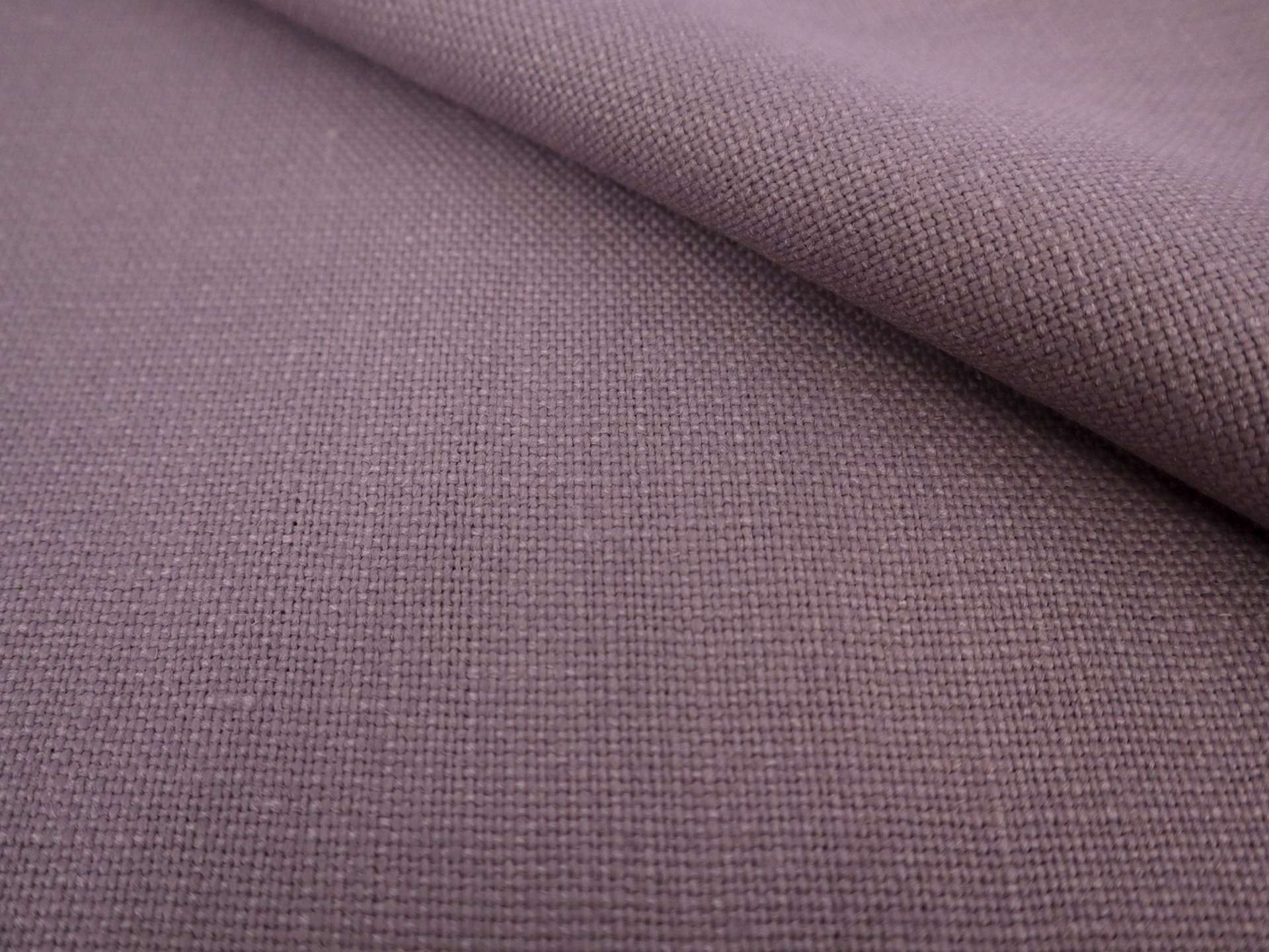 Belgian Sanforized Upholstery Linen in Orofis Lilac