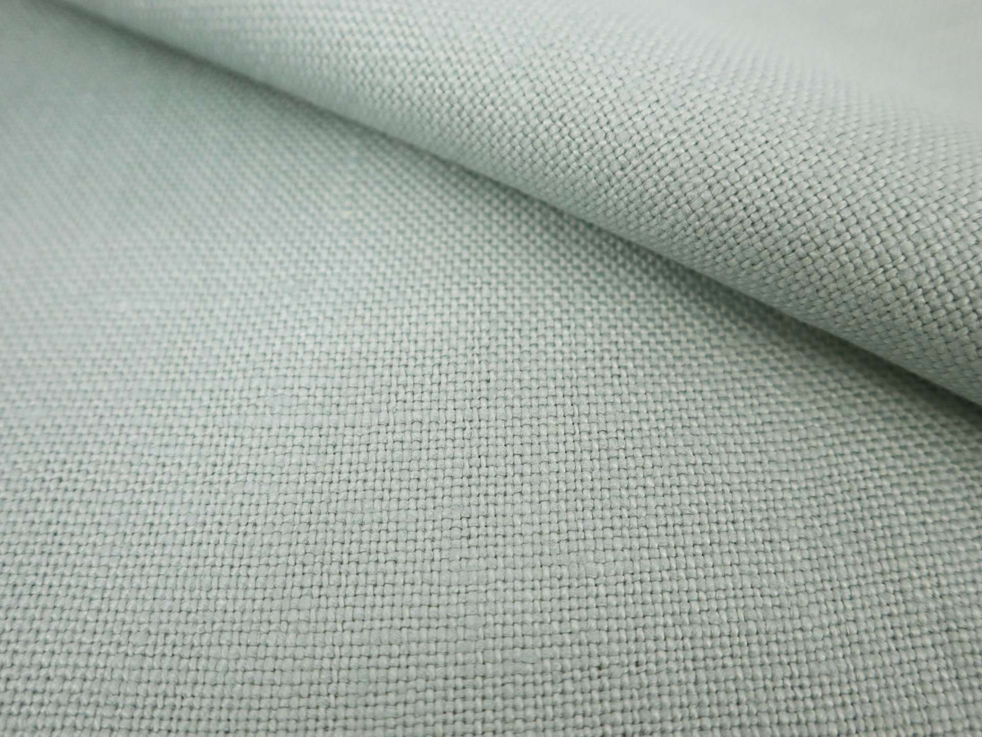 Belgian Sanforized Upholstery Linen in Storm Blue