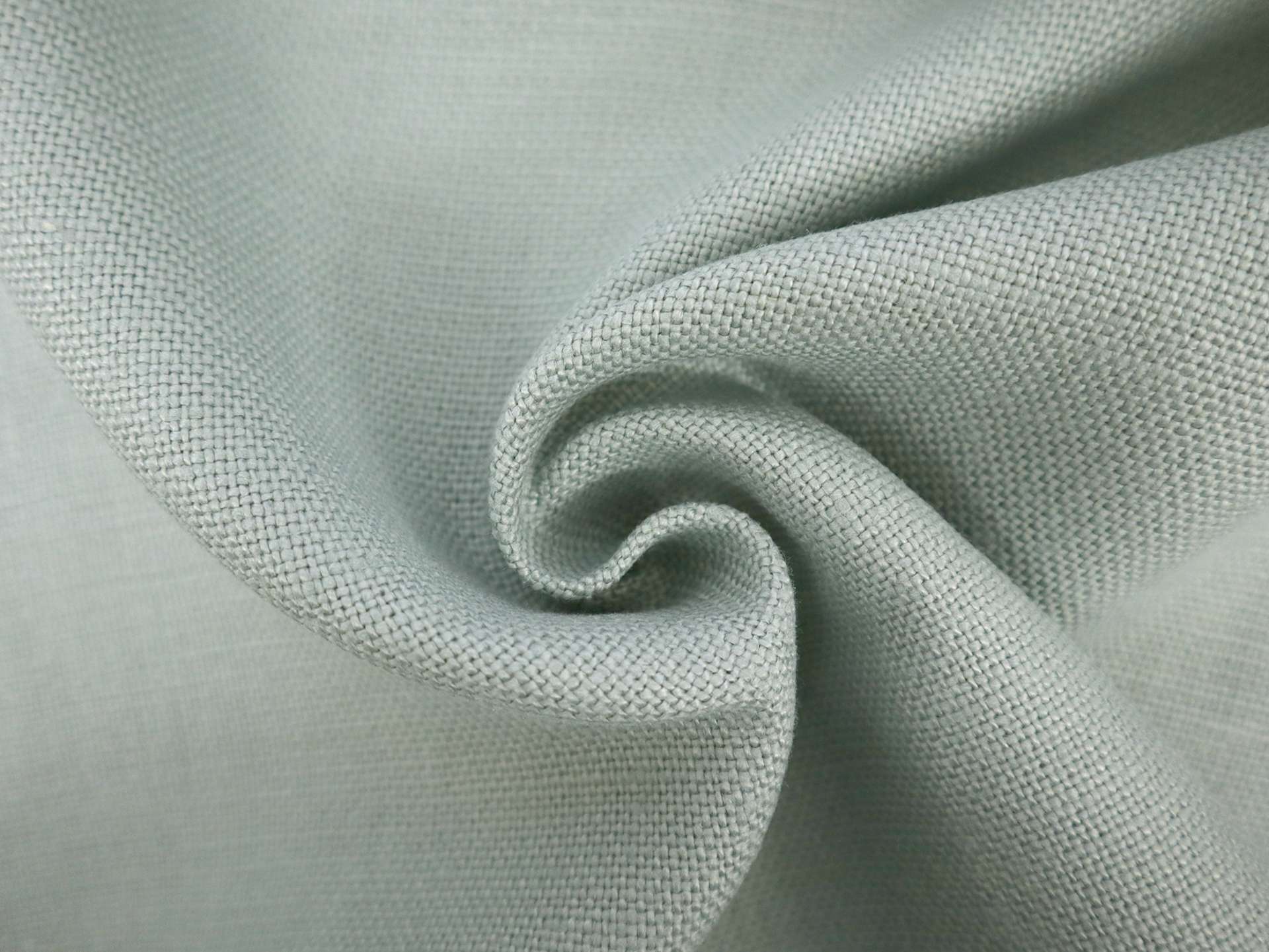 Belgian Sanforized Upholstery Linen in Storm Blue