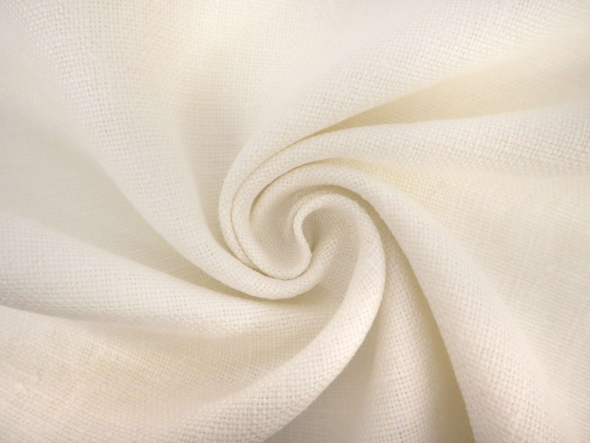 Belgian Sanforized Upholstery Linen in Oyster White