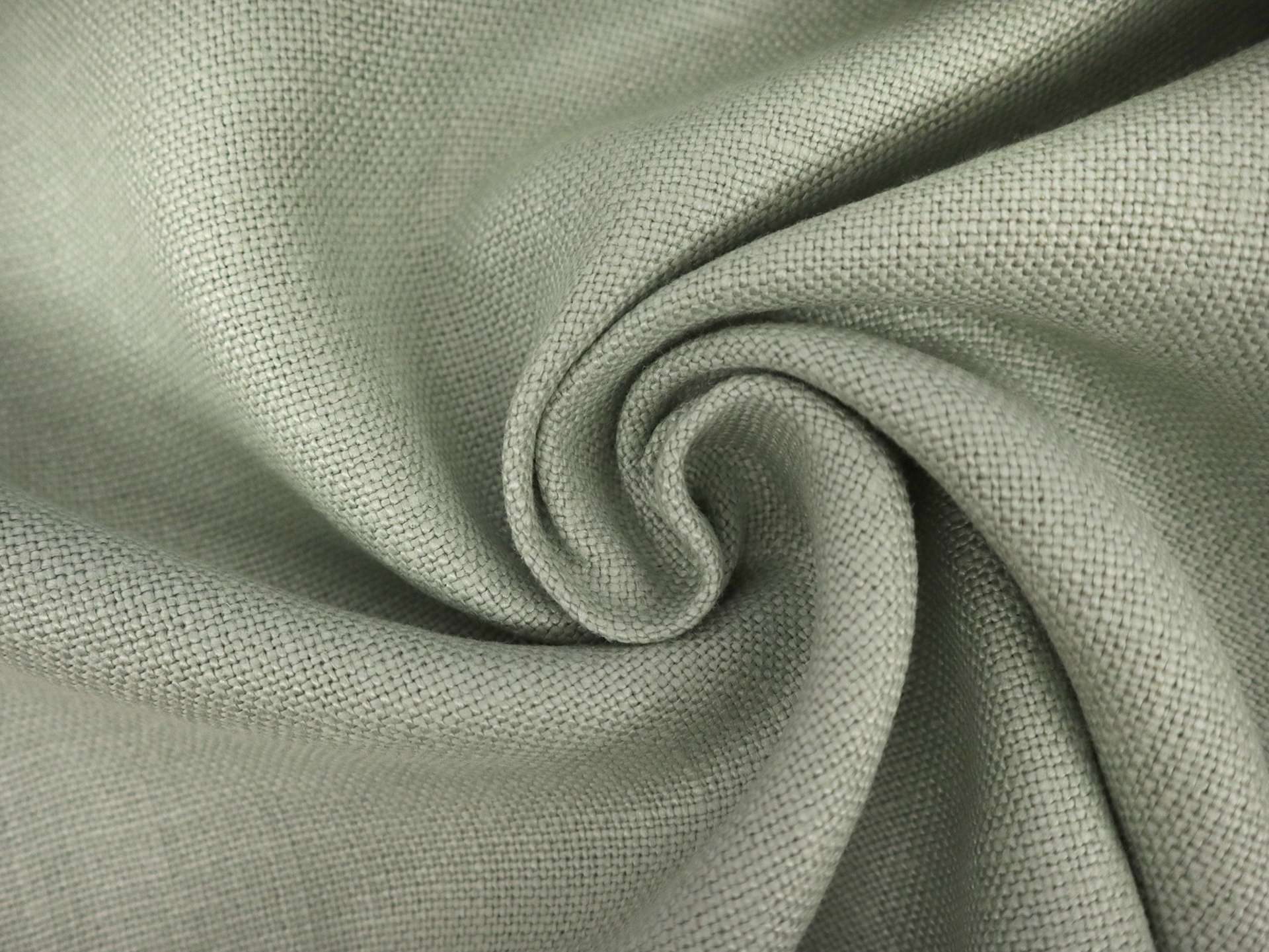 Belgian Sanforized Upholstery Linen in Mist Green