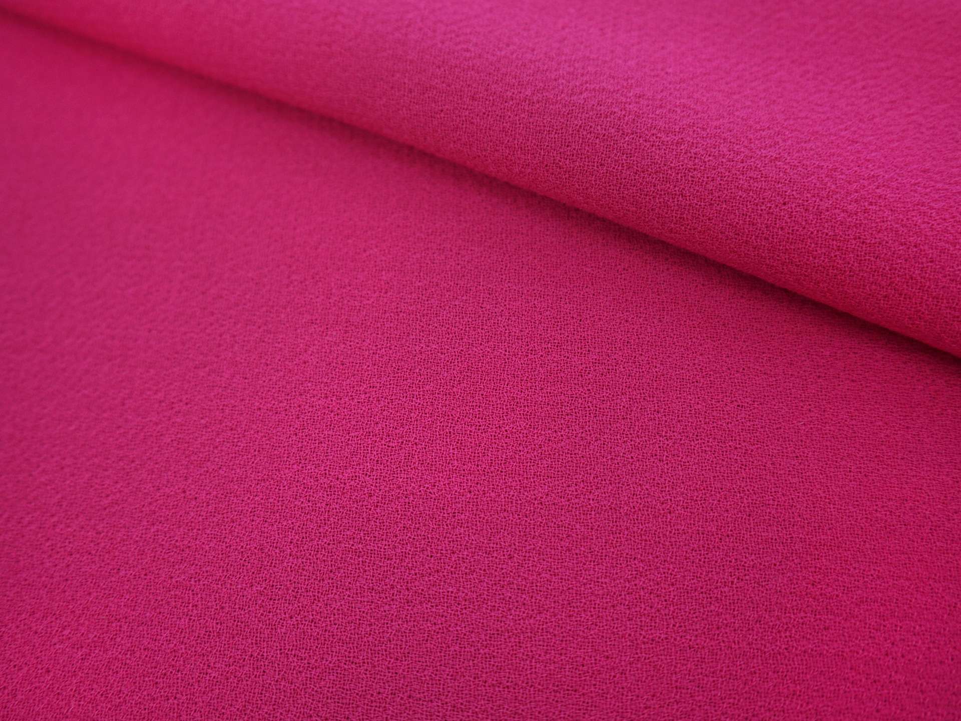 Italian Wool Double Crepe in Fuxia