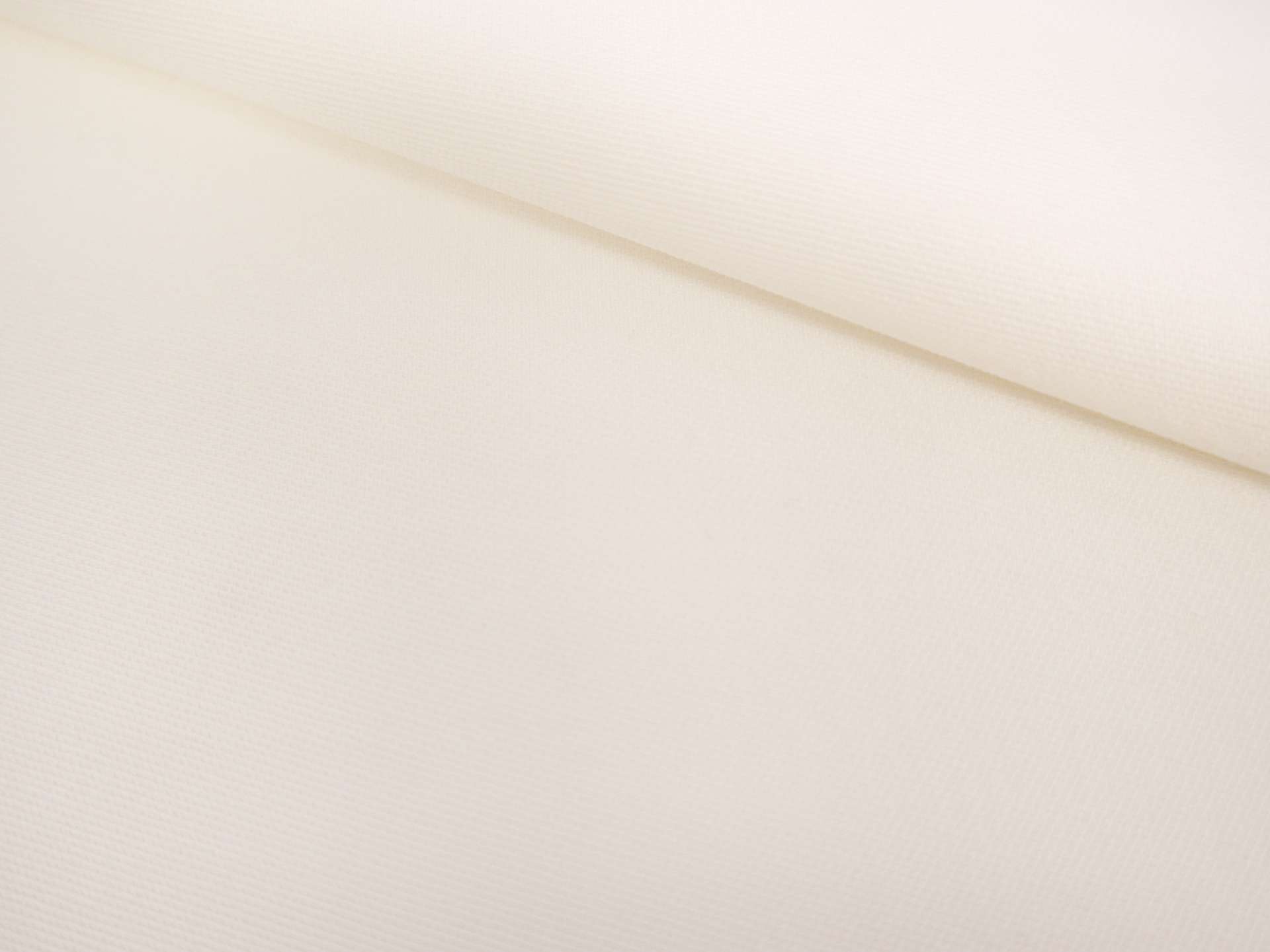 Italian Virgin Wool Cover Crepe in Bianco