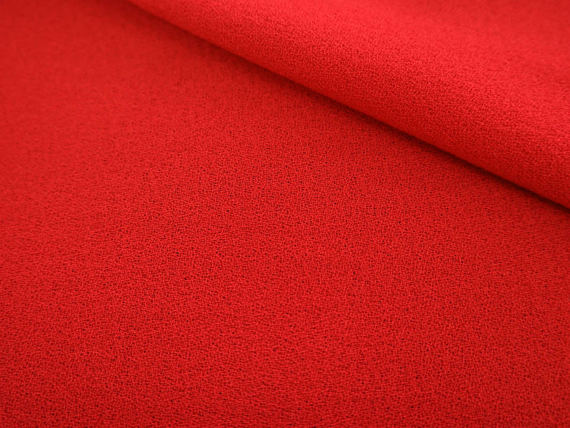 Italian Wool Crepe in Garnet