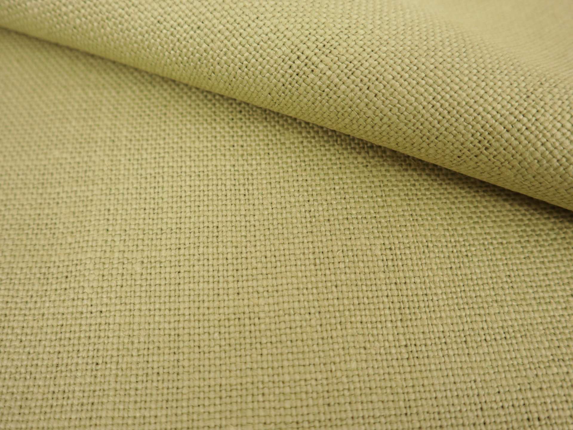 Belgian Sanforized Upholstery Linen in Light Avocado
