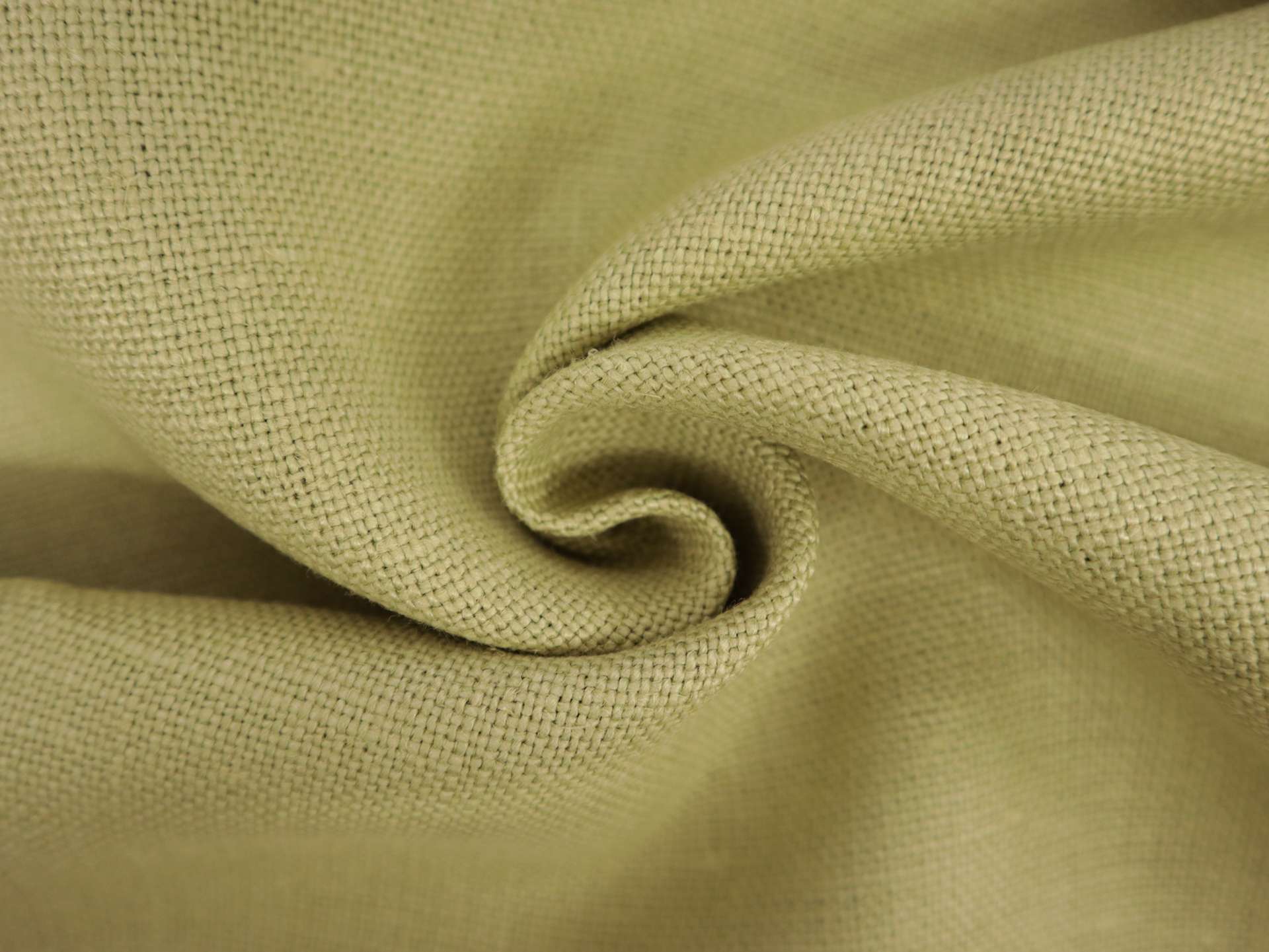 Belgian Sanforized Upholstery Linen in Light Avocado