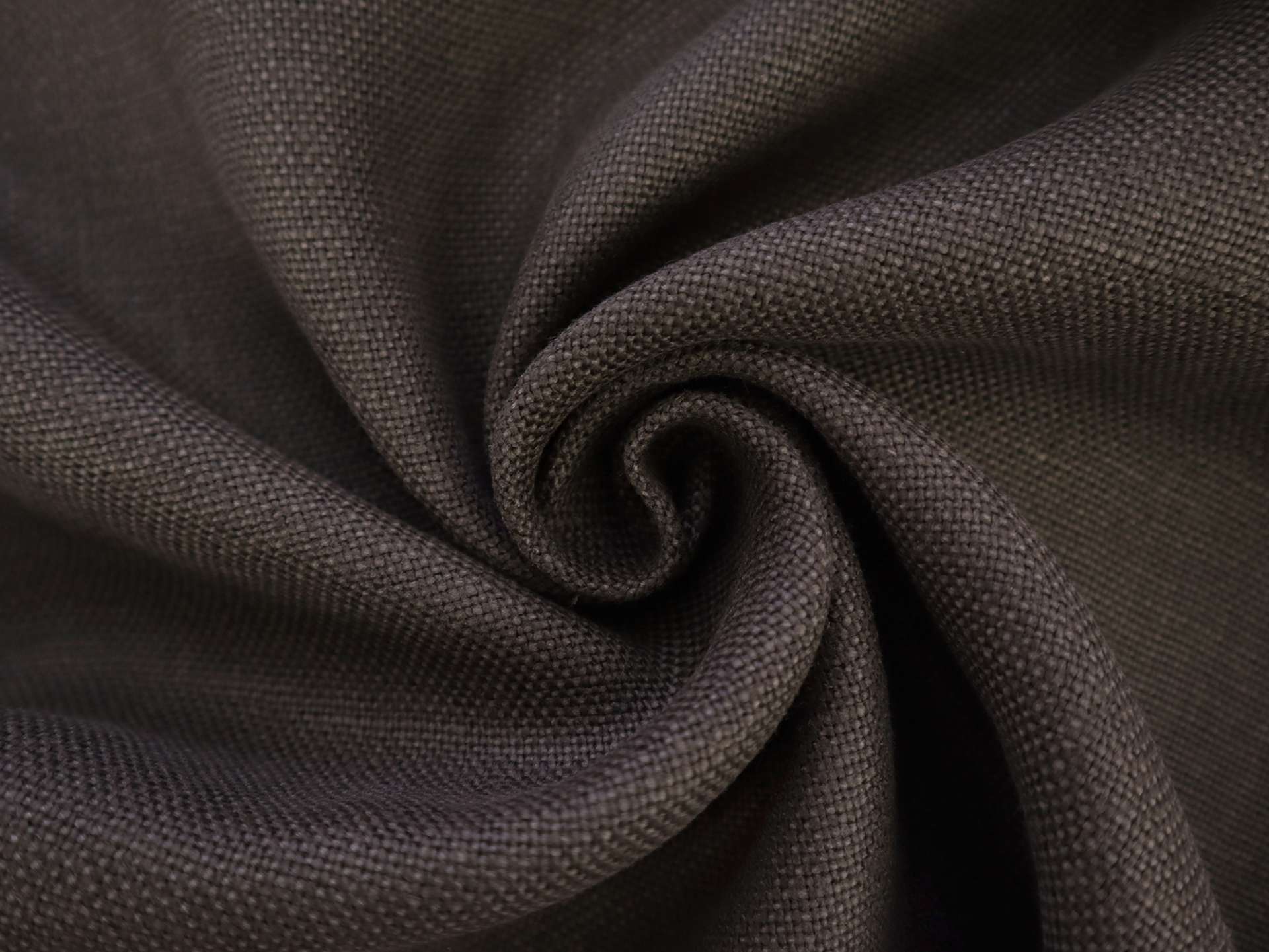 Belgian Sanforized Upholstery Linen in Espresso