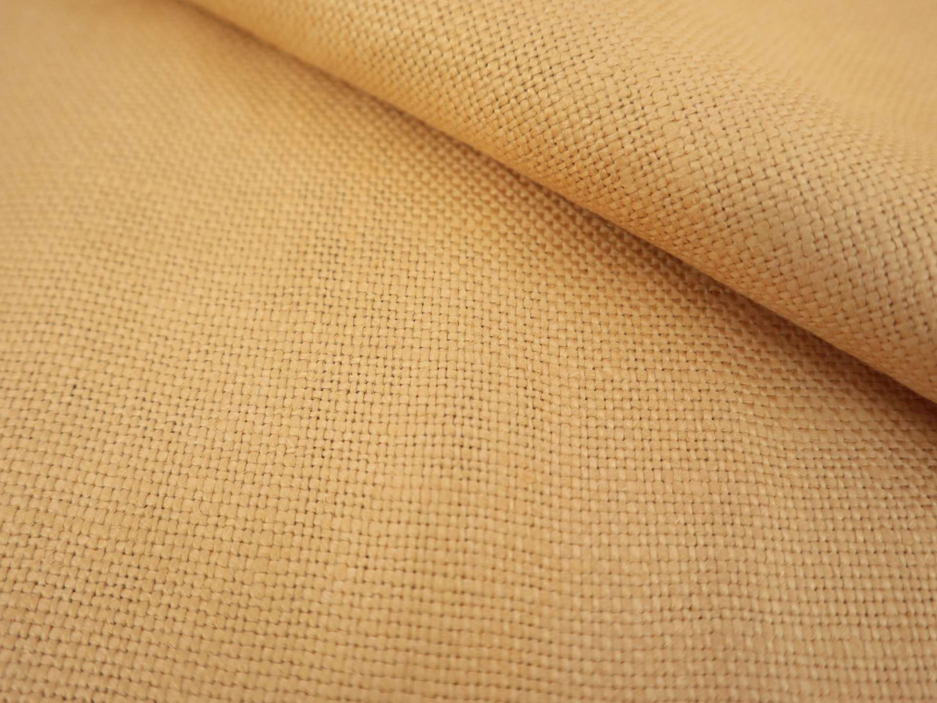 Belgian Sanforized Upholstery Linen in Goldenrod