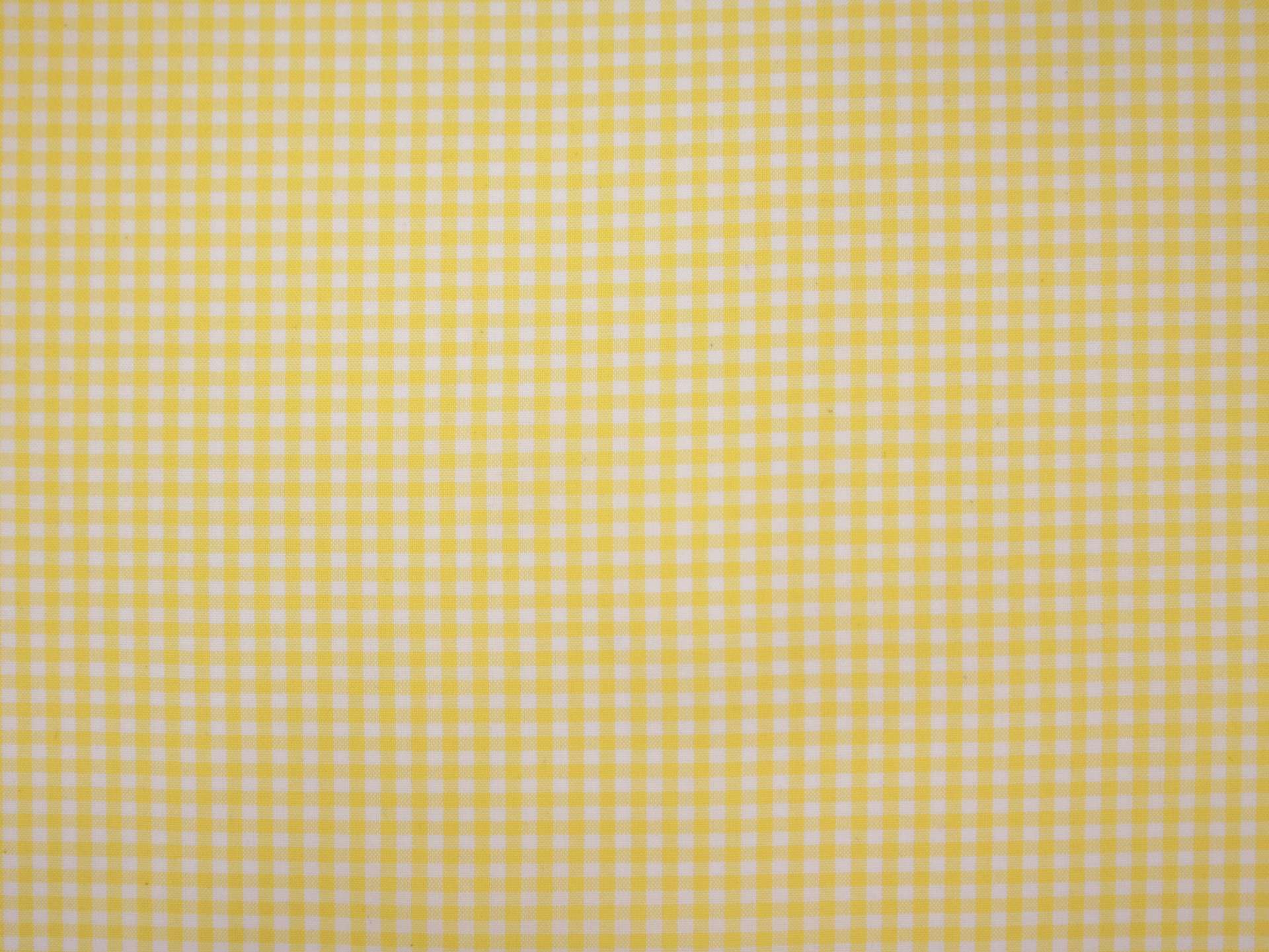 1/8" Cotton Gingham in Yellow