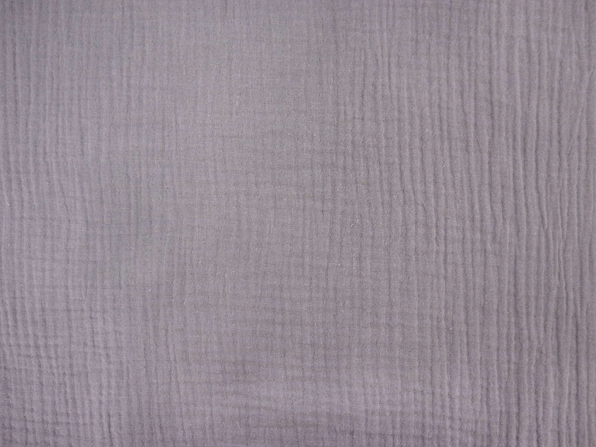 Cotton Double Gauze in Grey