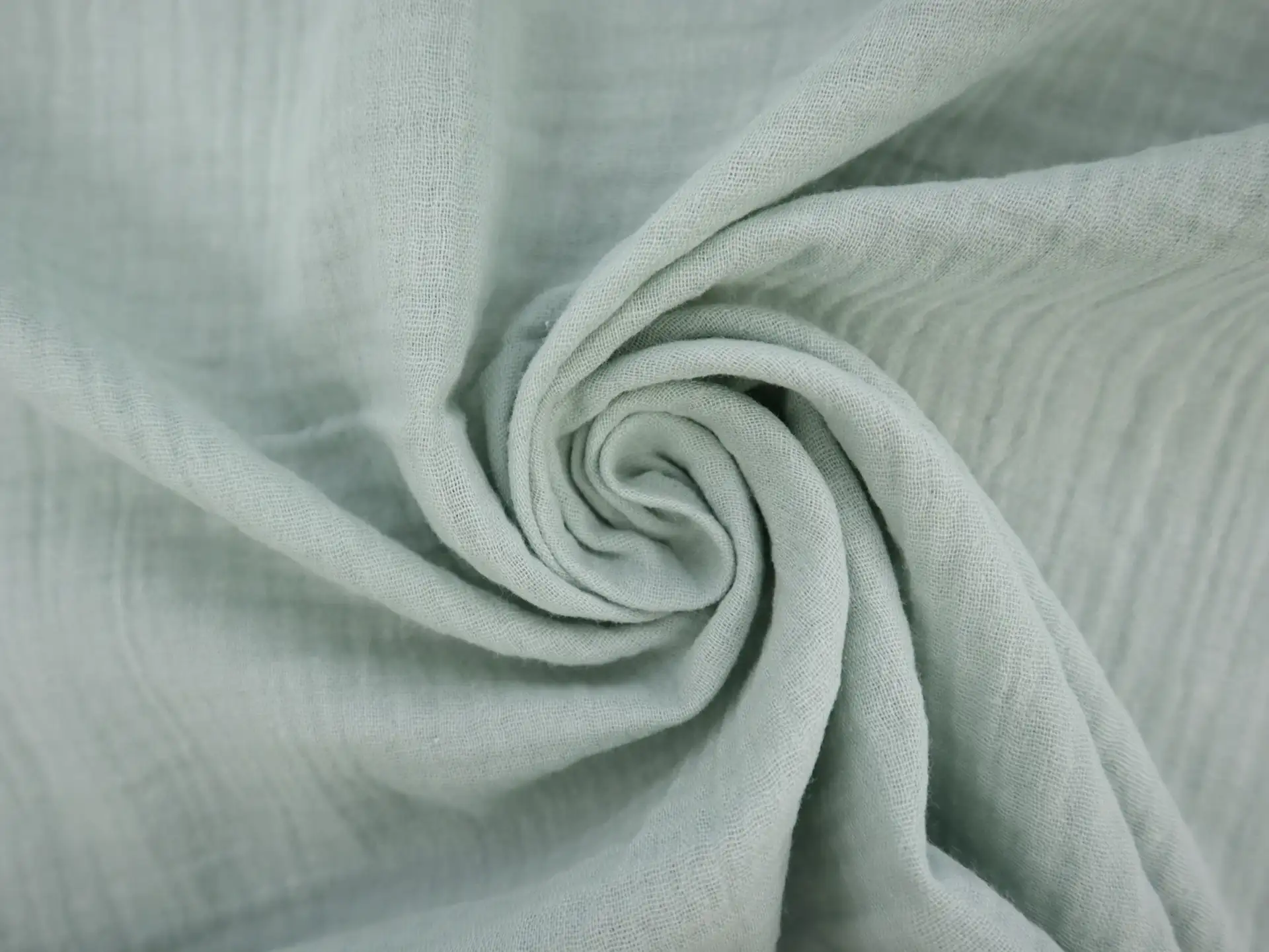 Cotton Double Gauze in Mint