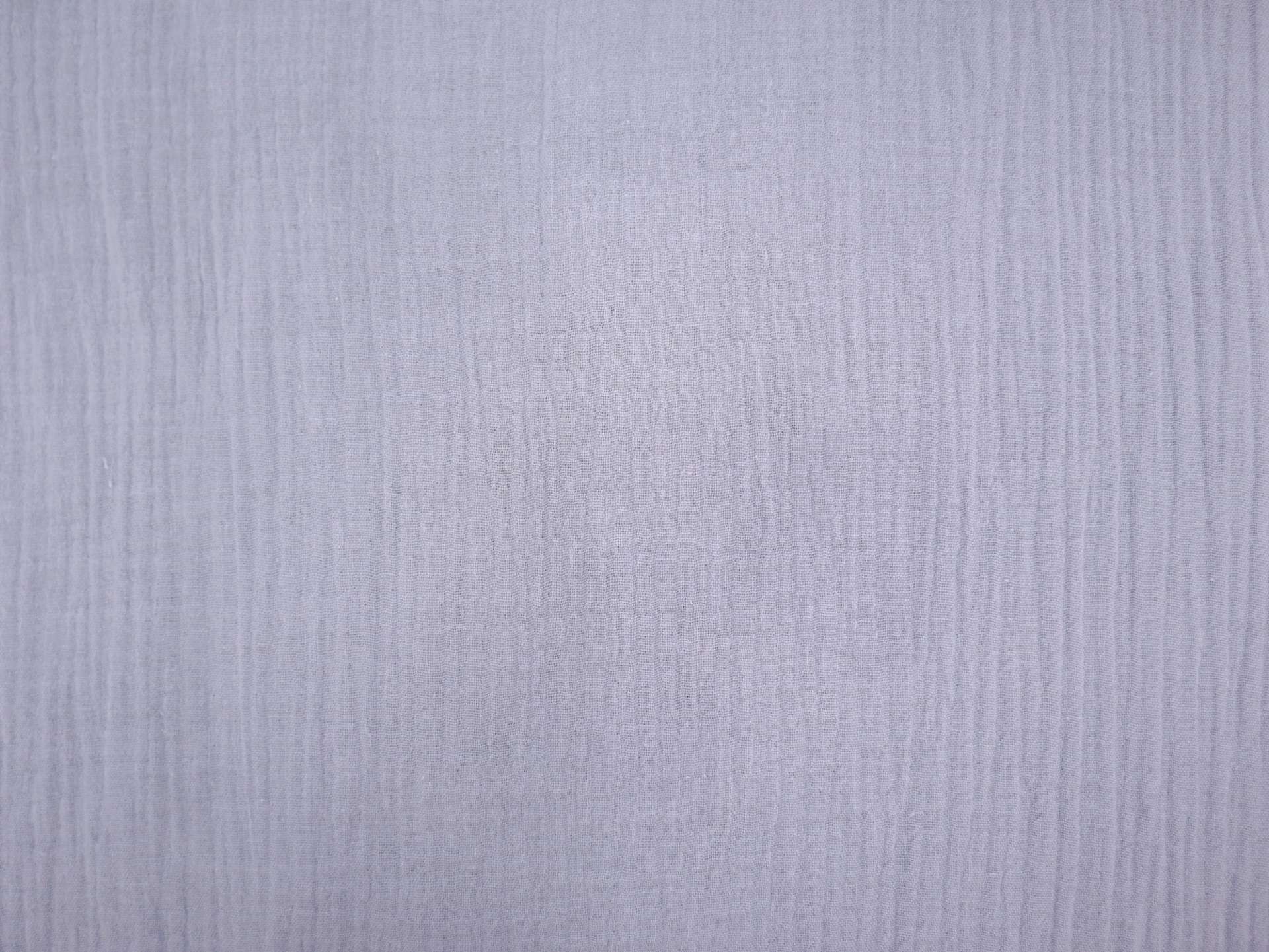 Cotton Double Gauze in Dusty Blue