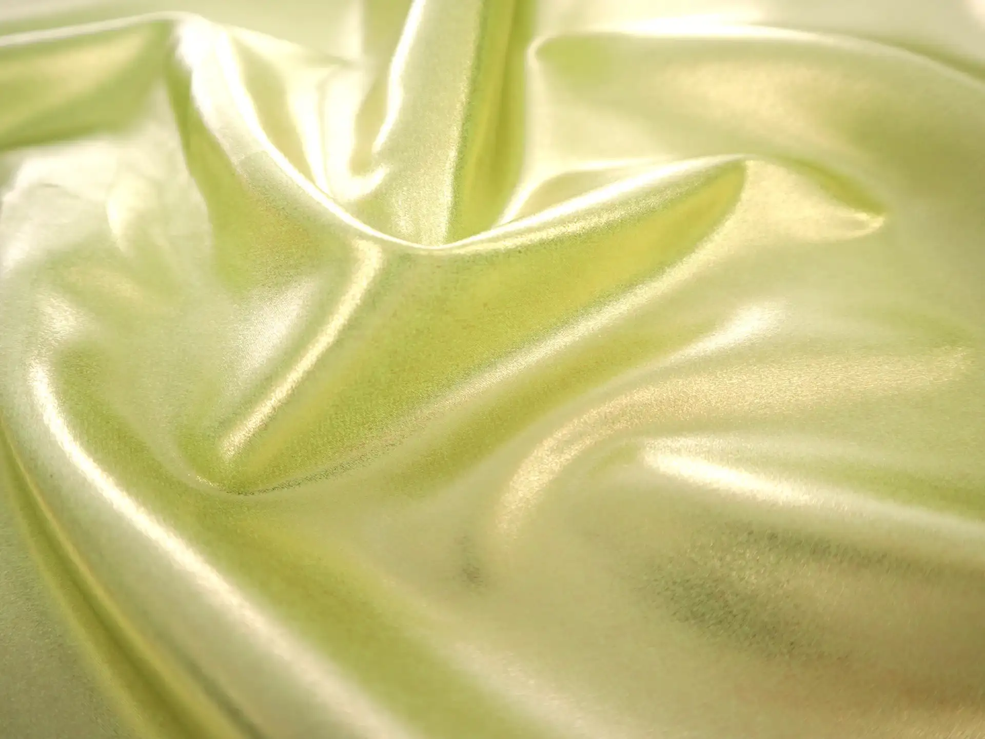 Metallic Coated Silk Charmeuse in Grellow