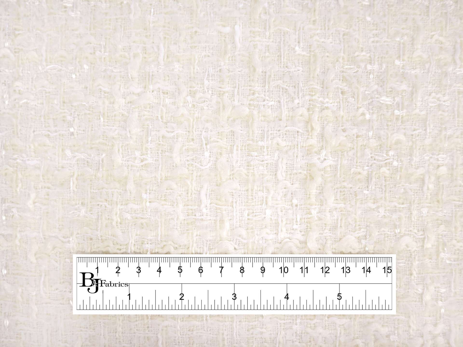 Couture Tweed in White