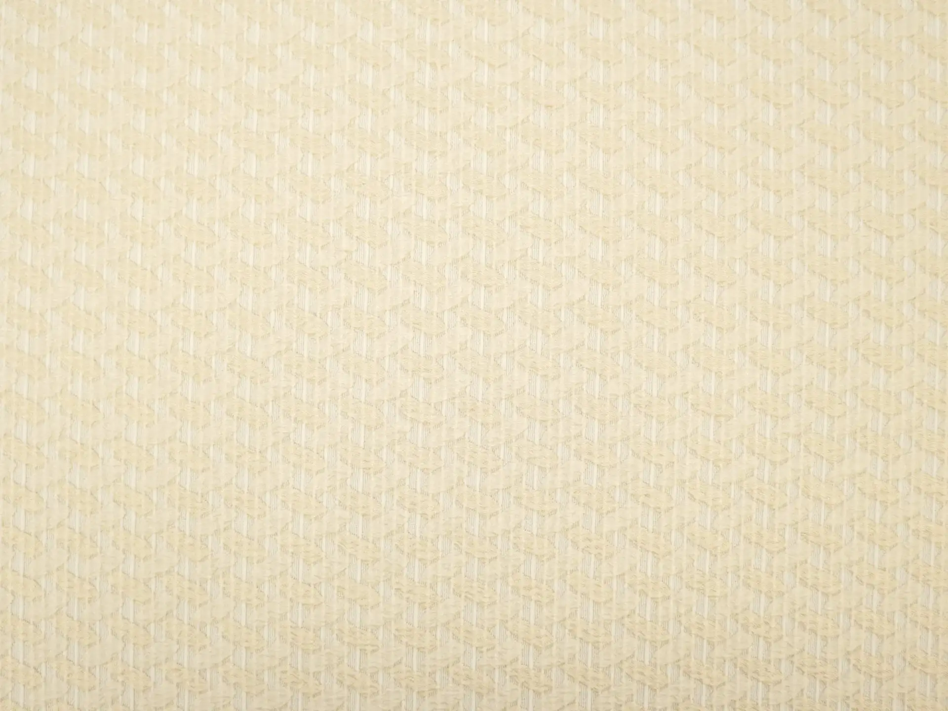 Jacquard with Criss Cross Pattern in Cream