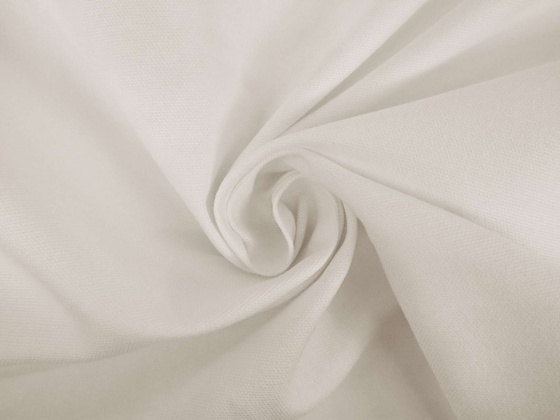 Washed Cotton Canvas in White
