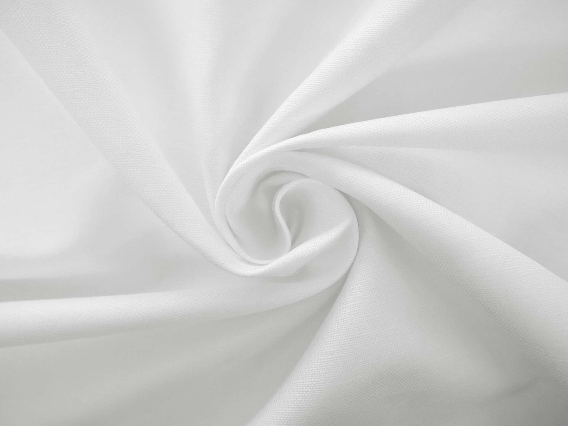 Linen Cotton Blend in White