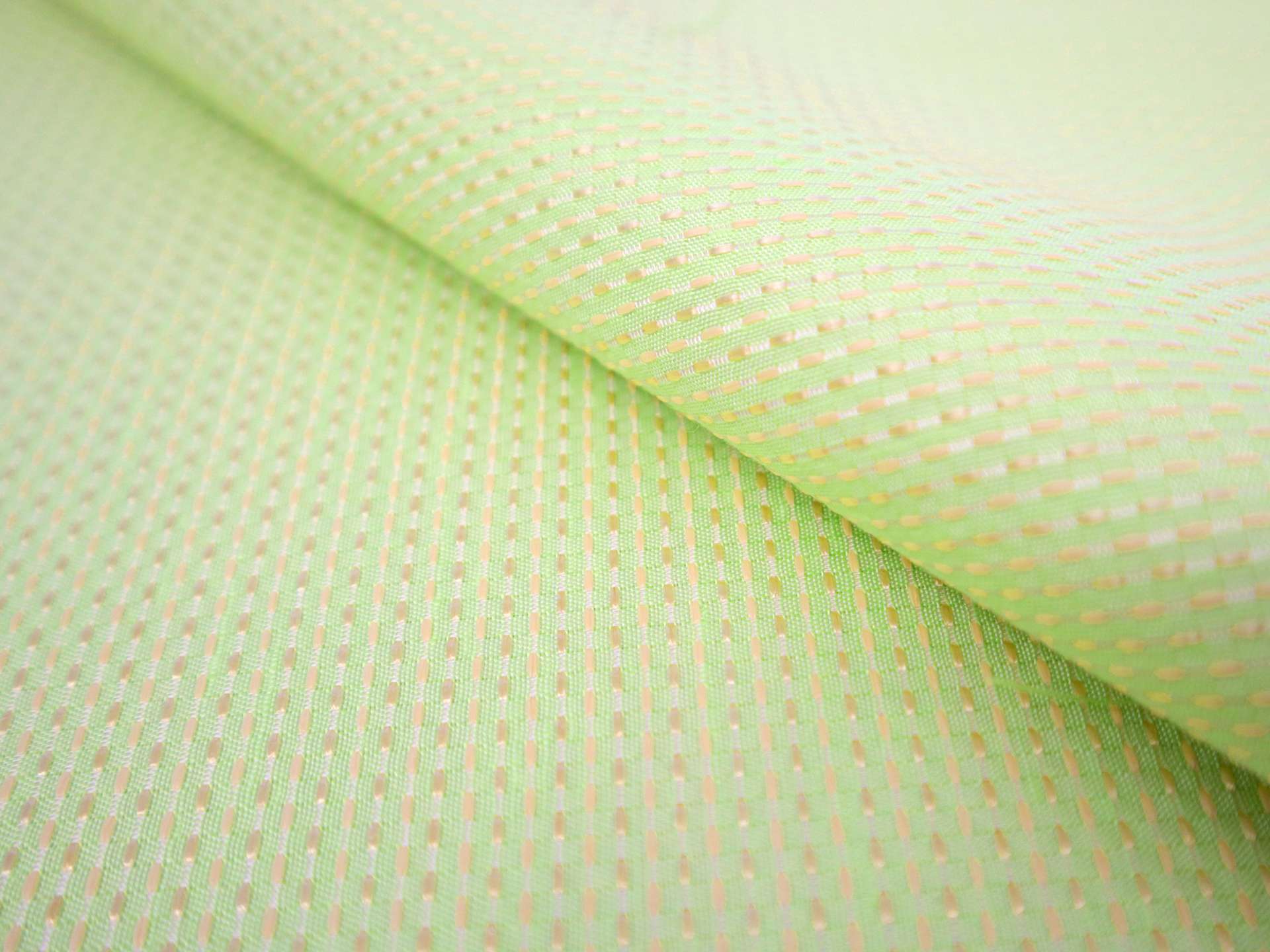 Rayon and Cotton Blend Raffia in Chartreuse