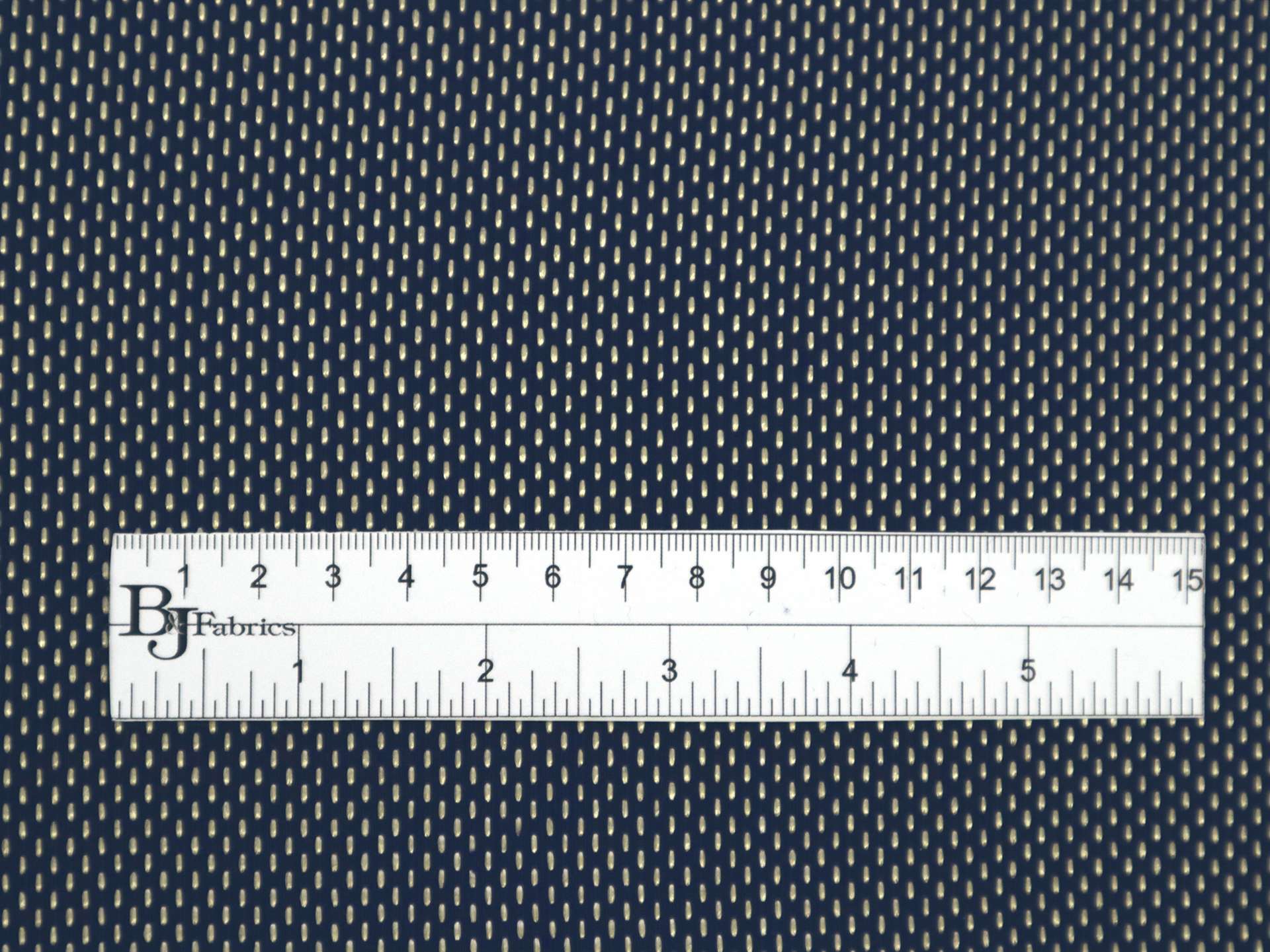 Rayon and Cotton Blend Raffia in Navy