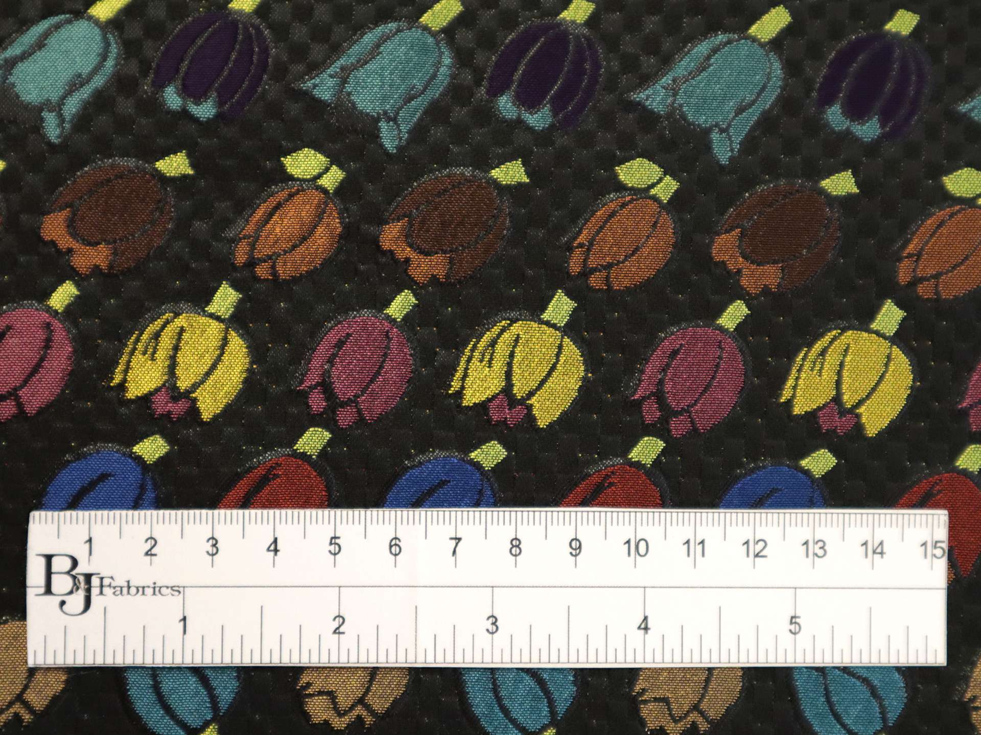 Polyester and Viscose Blend Brocade