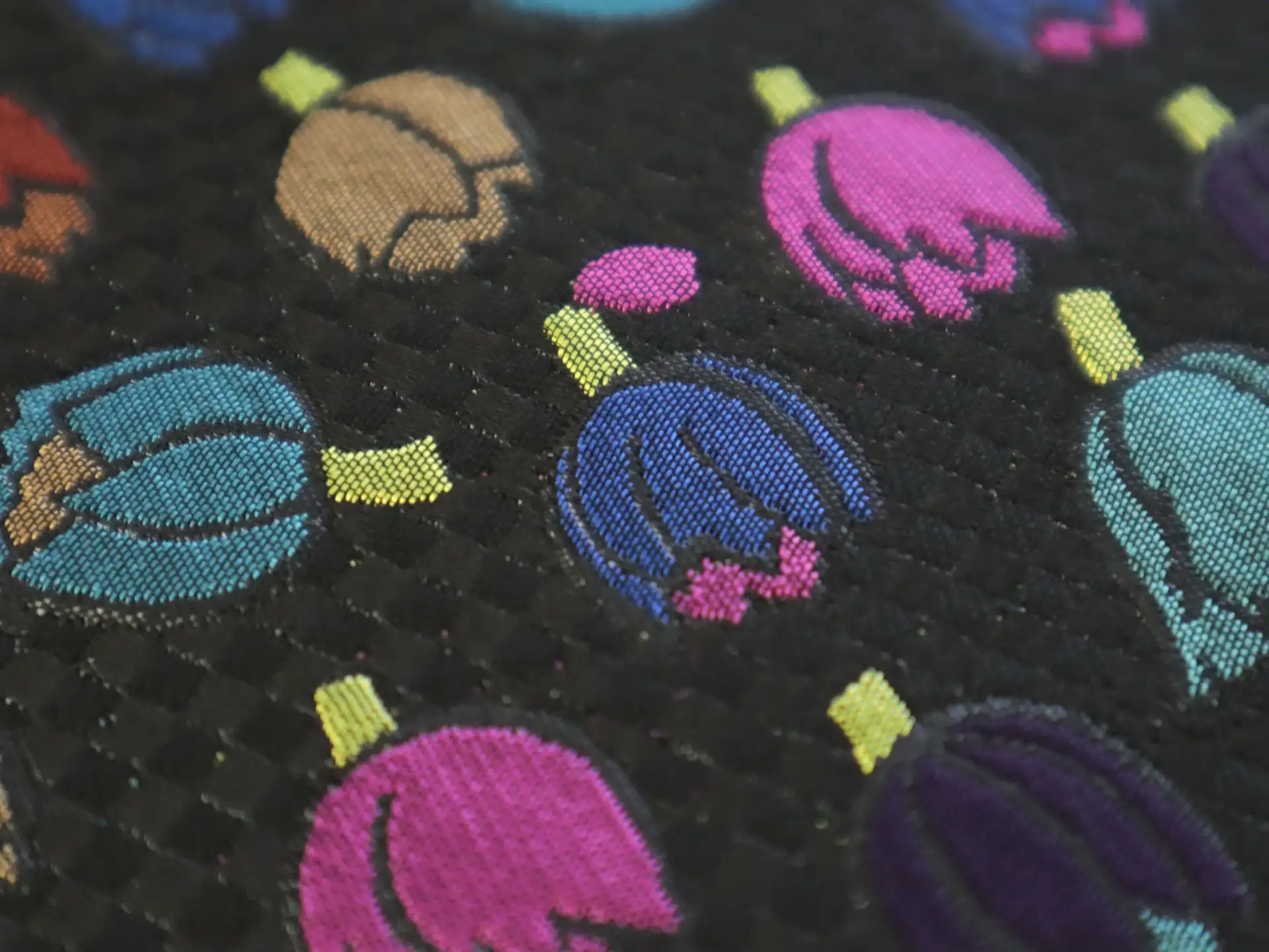 Polyester and Viscose Blend Brocade