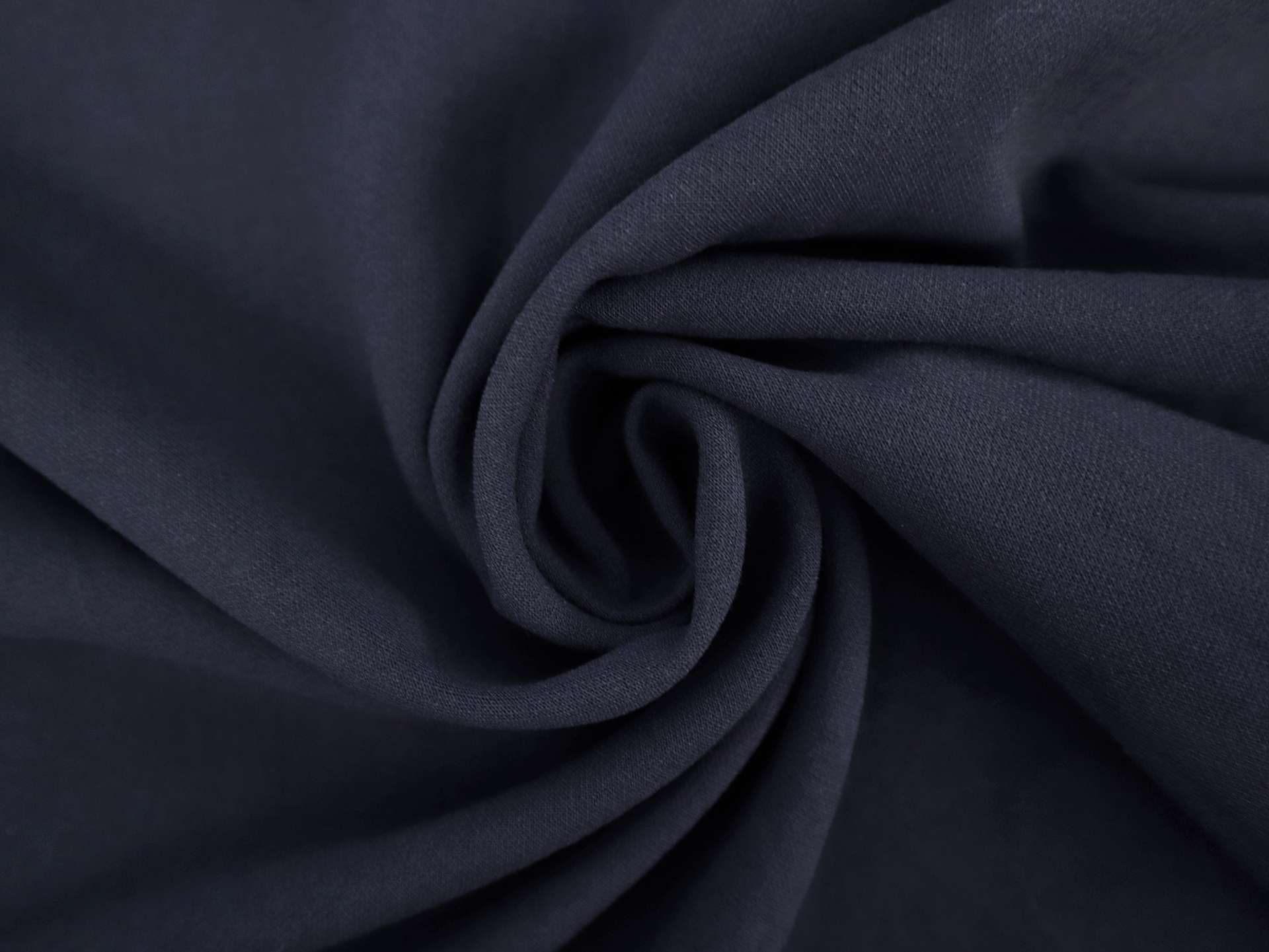 Poly Blend Suiting in Midnight Navy