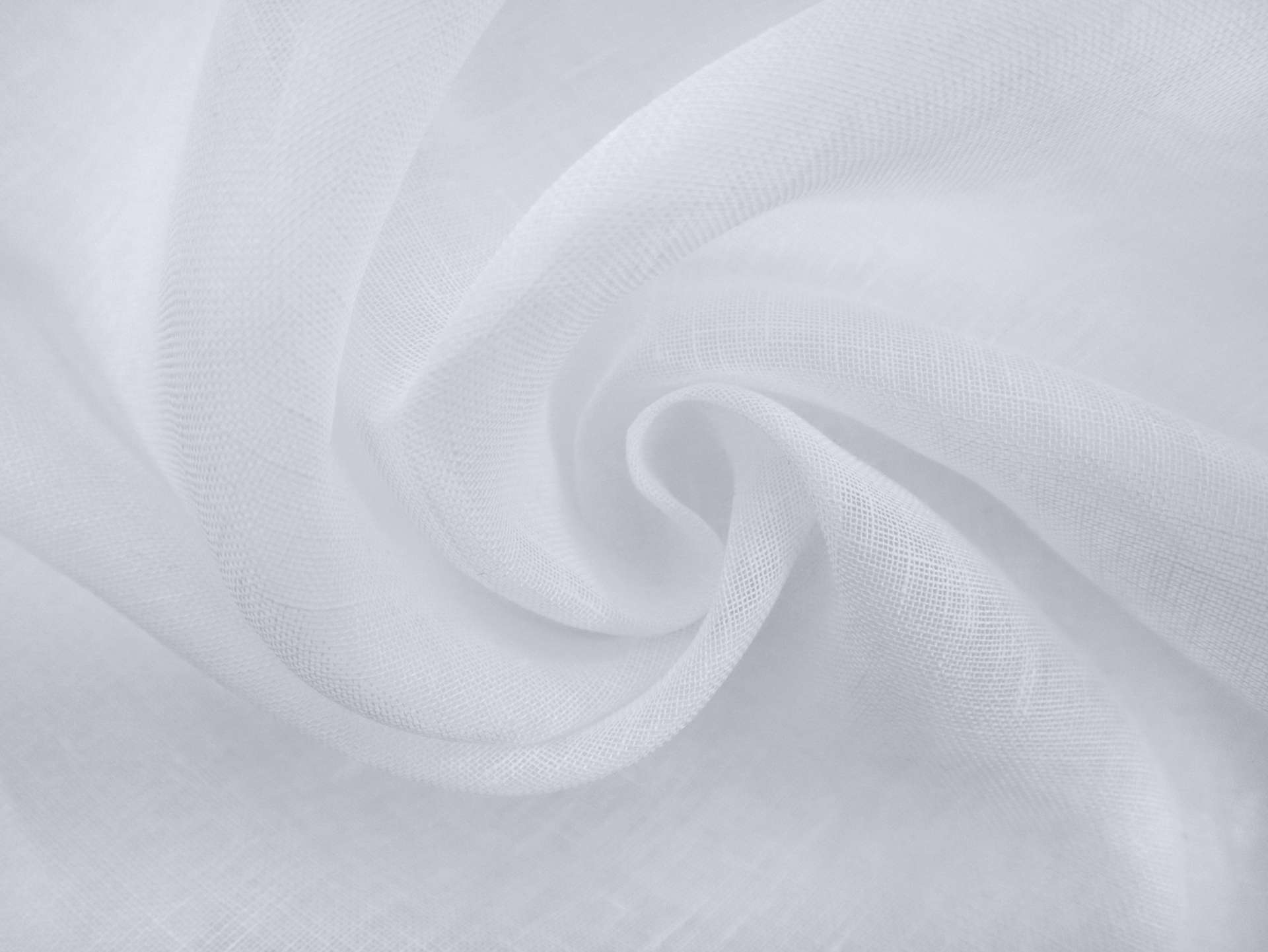 Belgian Linen Mesh in Optic White