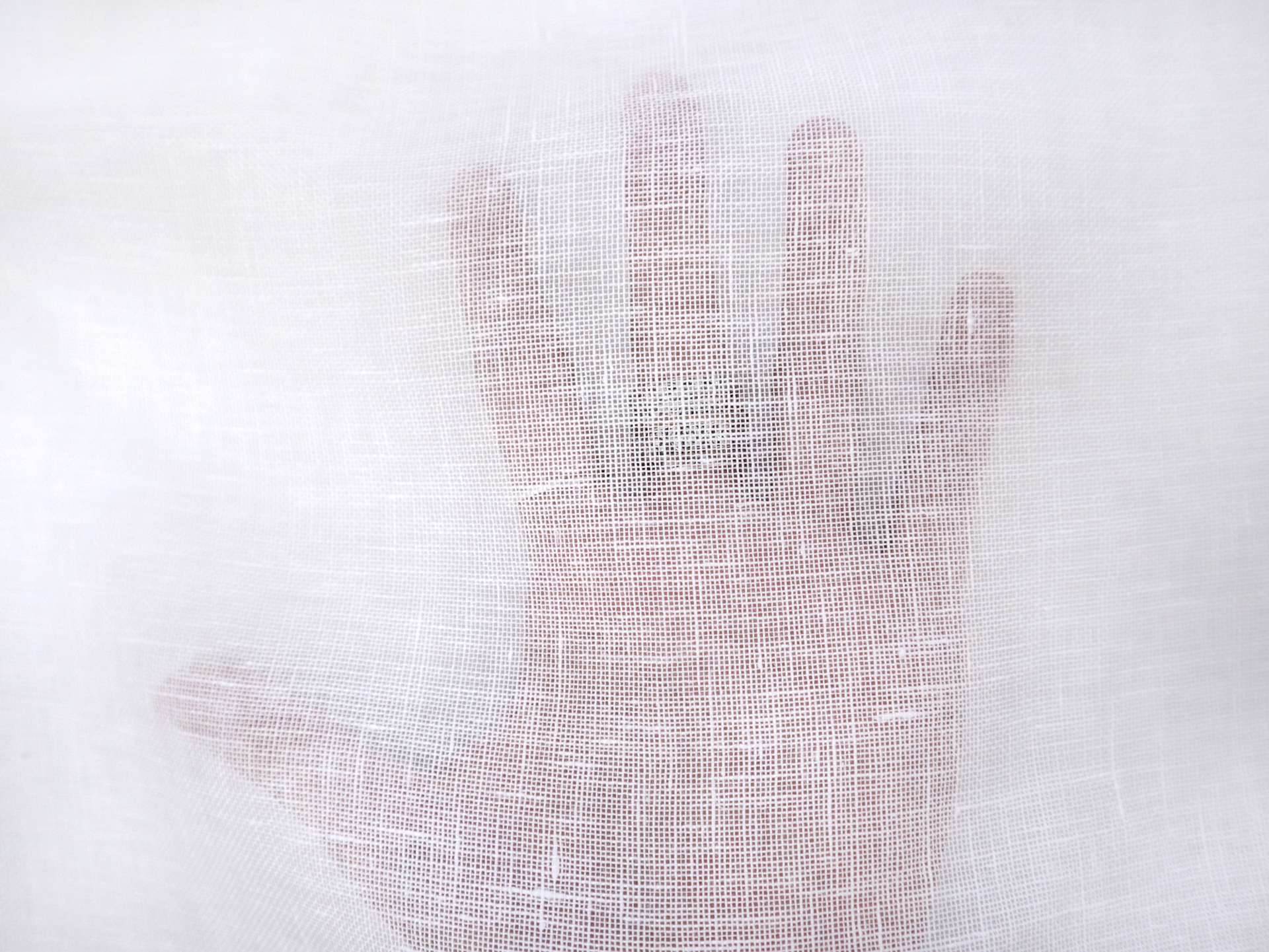 Belgian Linen Mesh in Optic White