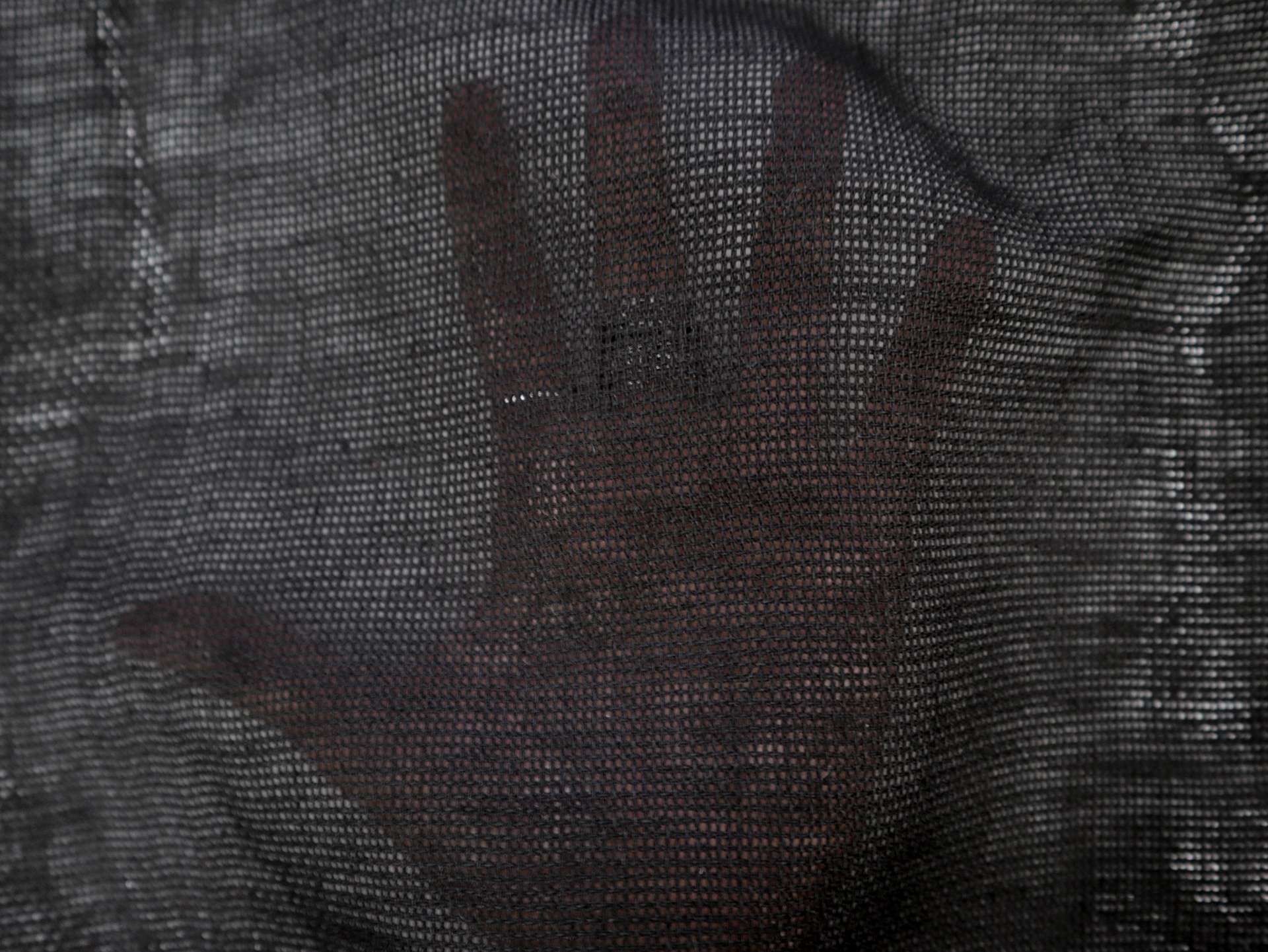 Linen Mesh in Black