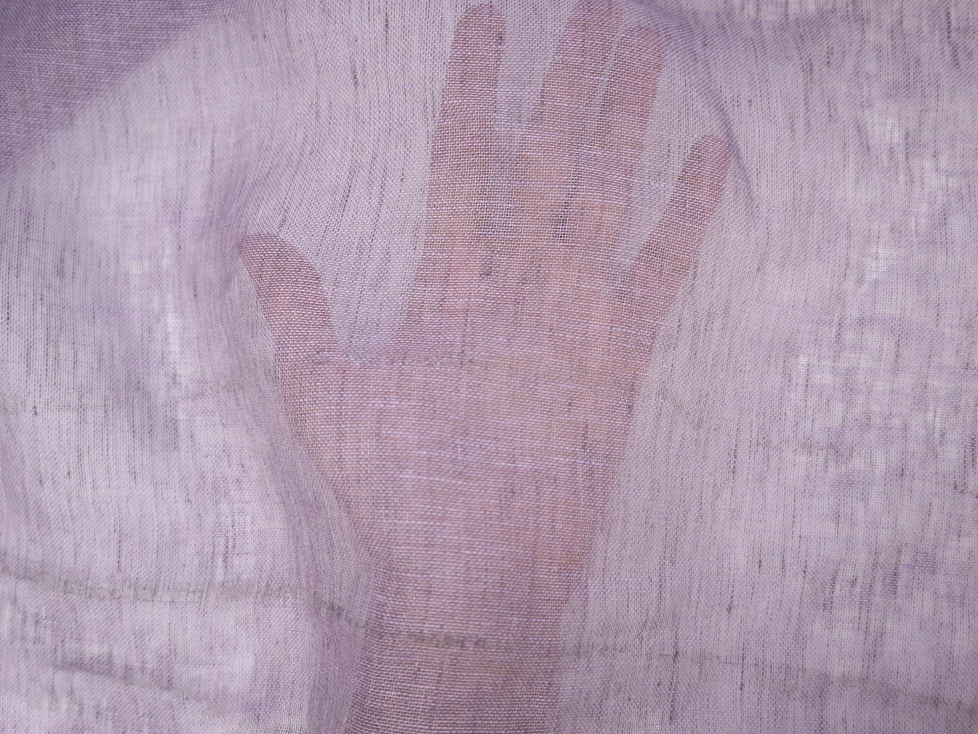 Belgian Linen Mesh in Lilac