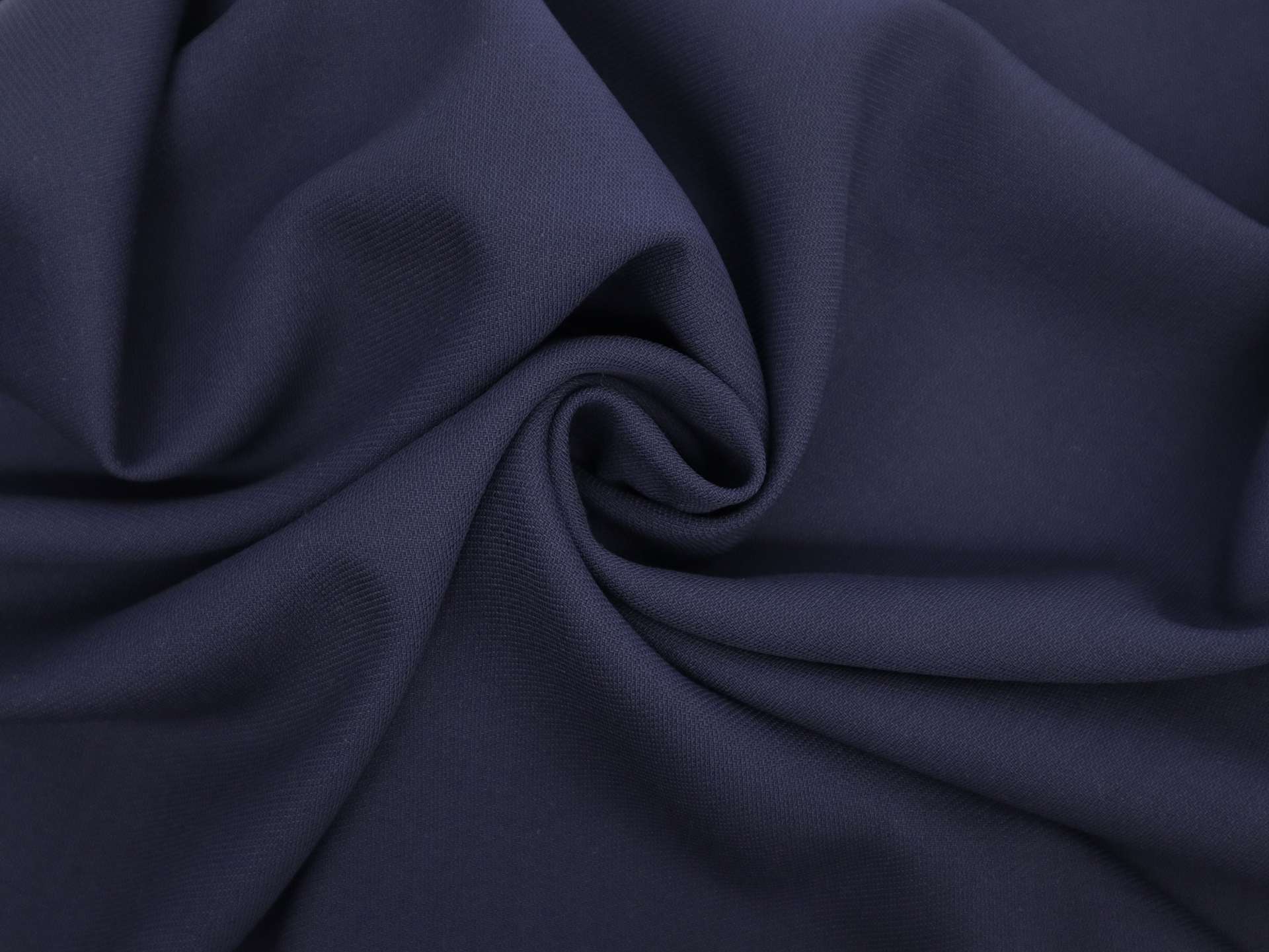 Italian Wool Crepe in Bleu