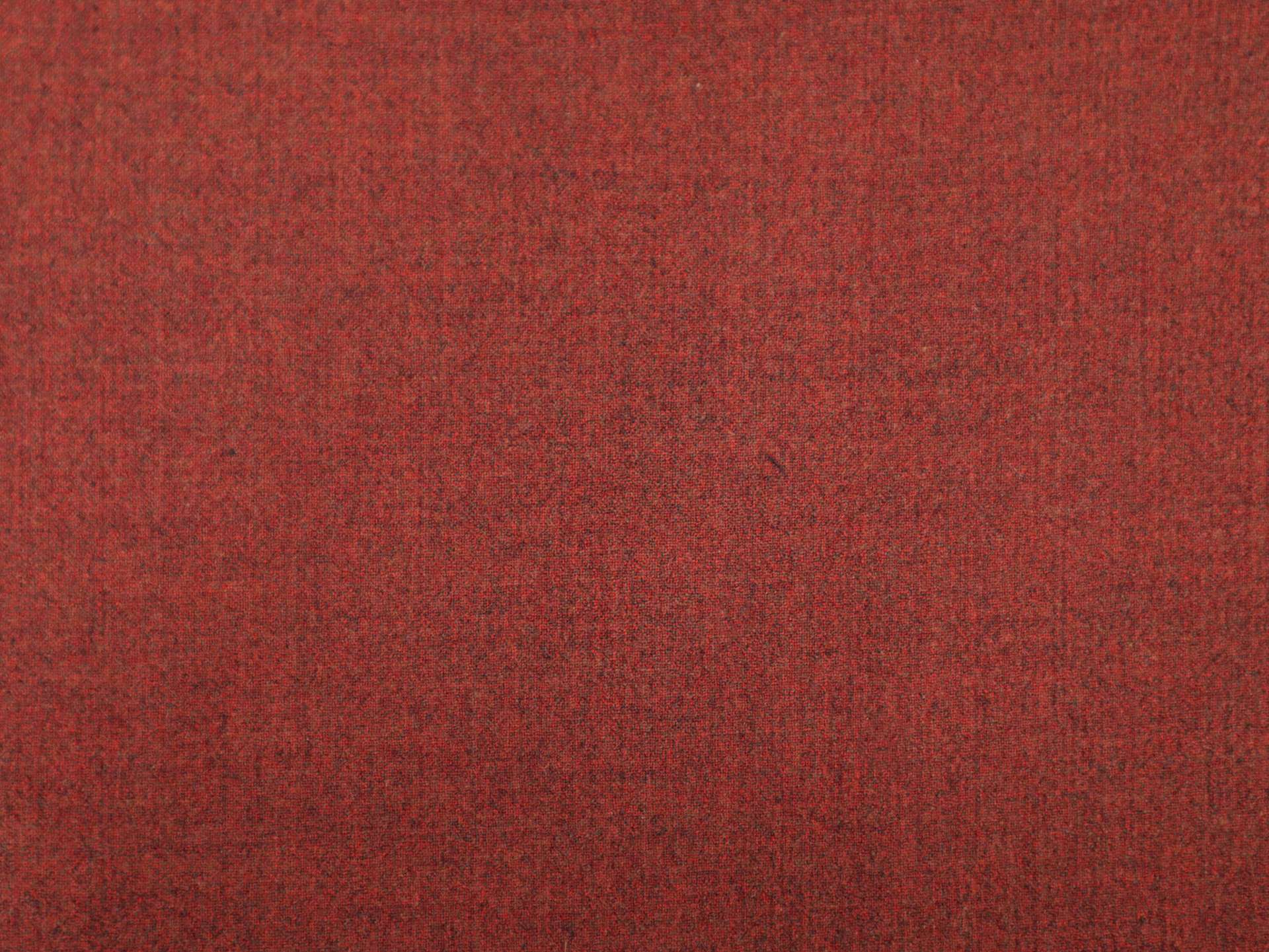 Wool Doubleface Crinkle in Red & Black