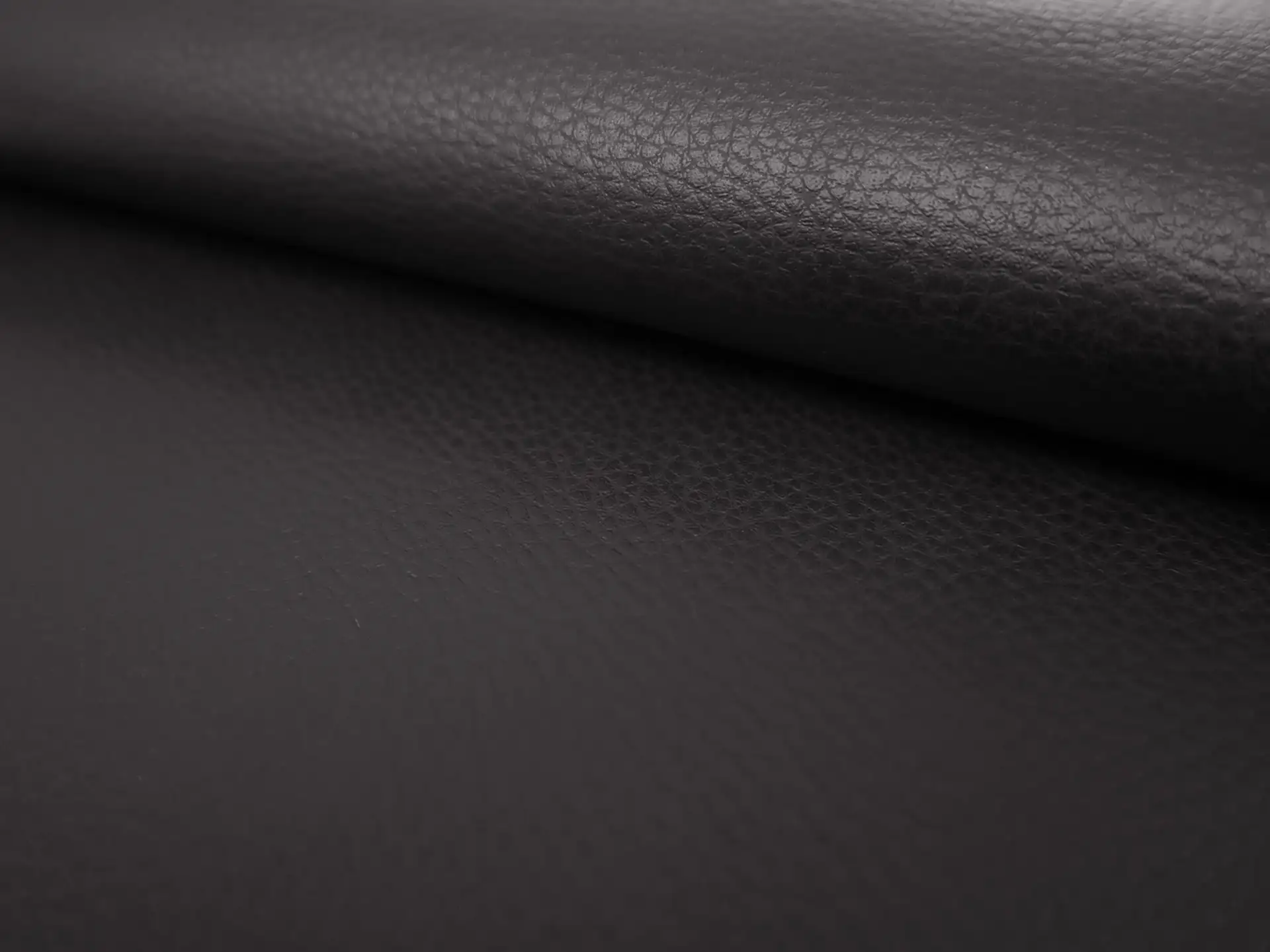 Fire Retardant Upholstery Faux Leather in Black