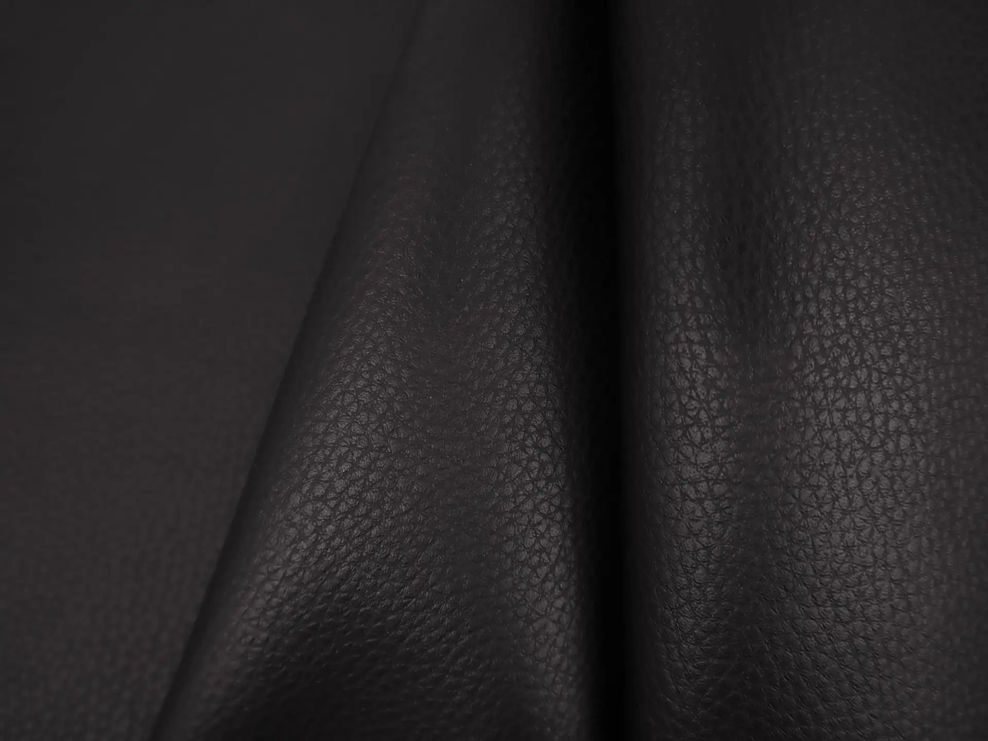 Fire Retardant Upholstery Faux Leather in Black