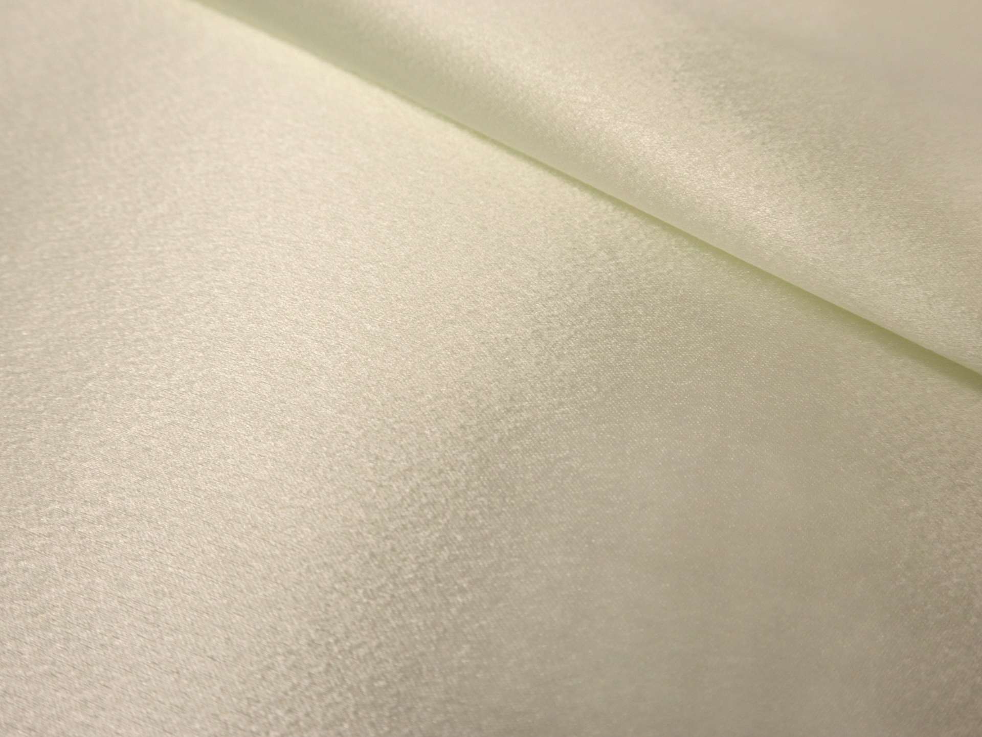 Polyester Crepe Back Satin in Ivory