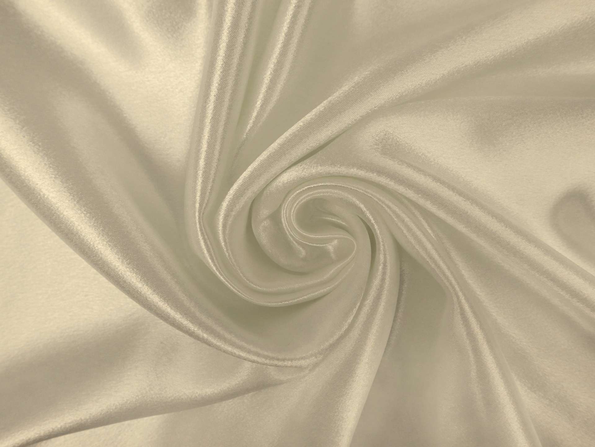 Polyester Crepe Back Satin in Ivory