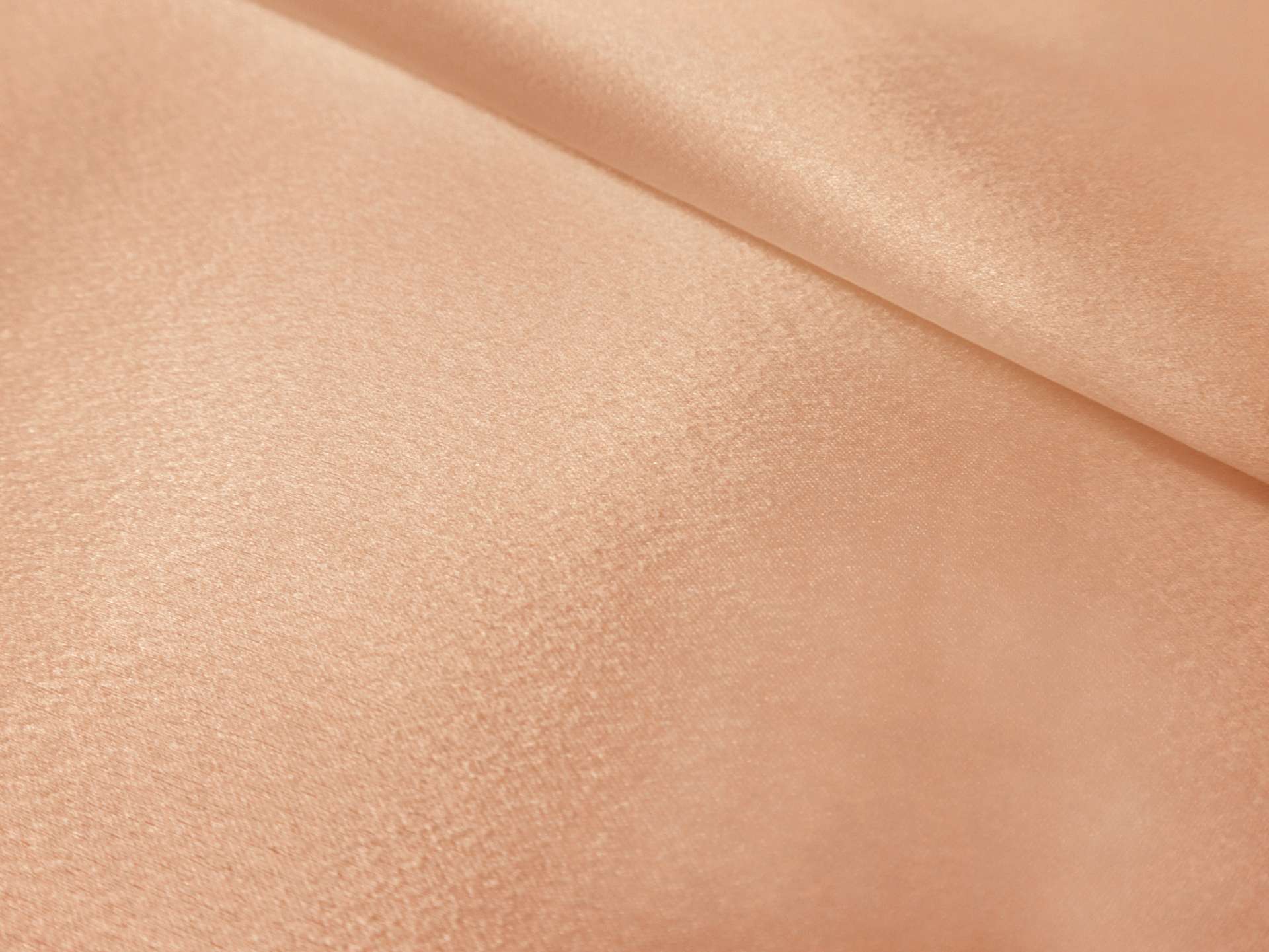 Polyester Crepe Back Satin in Peach