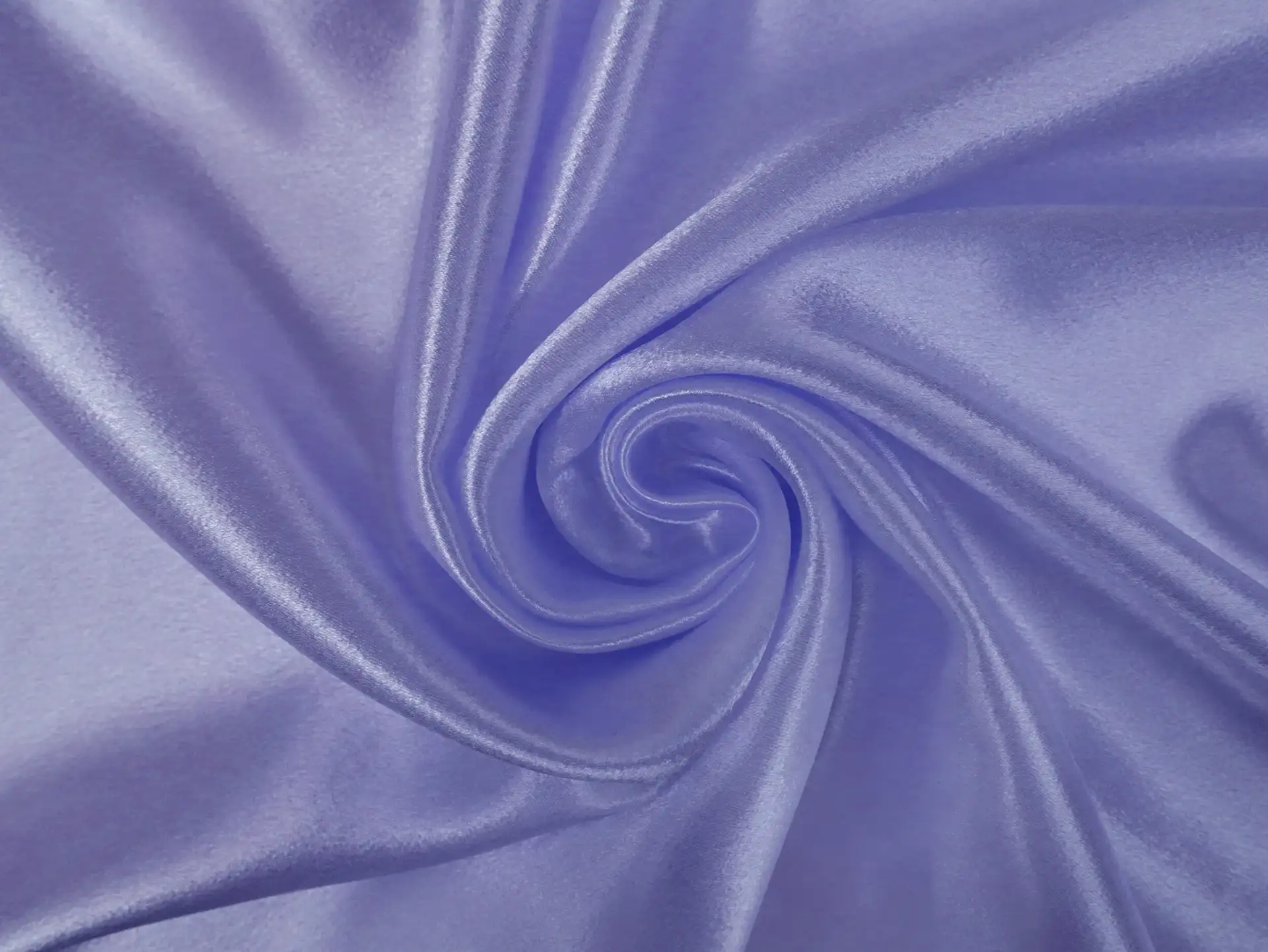 Polyester Crepe Back Satin in Periwinkle