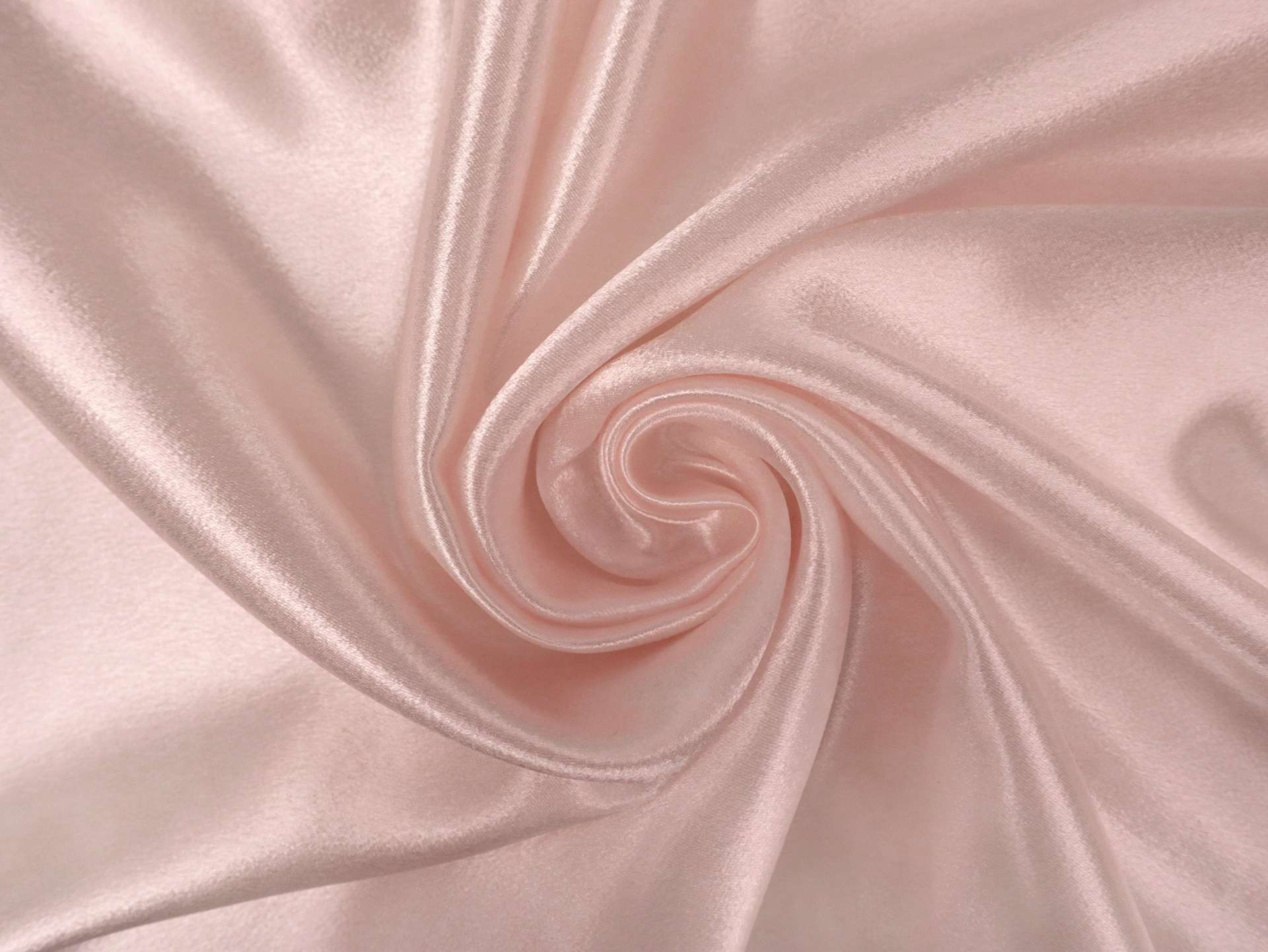Polyester Crepe Back Satin in Rosette