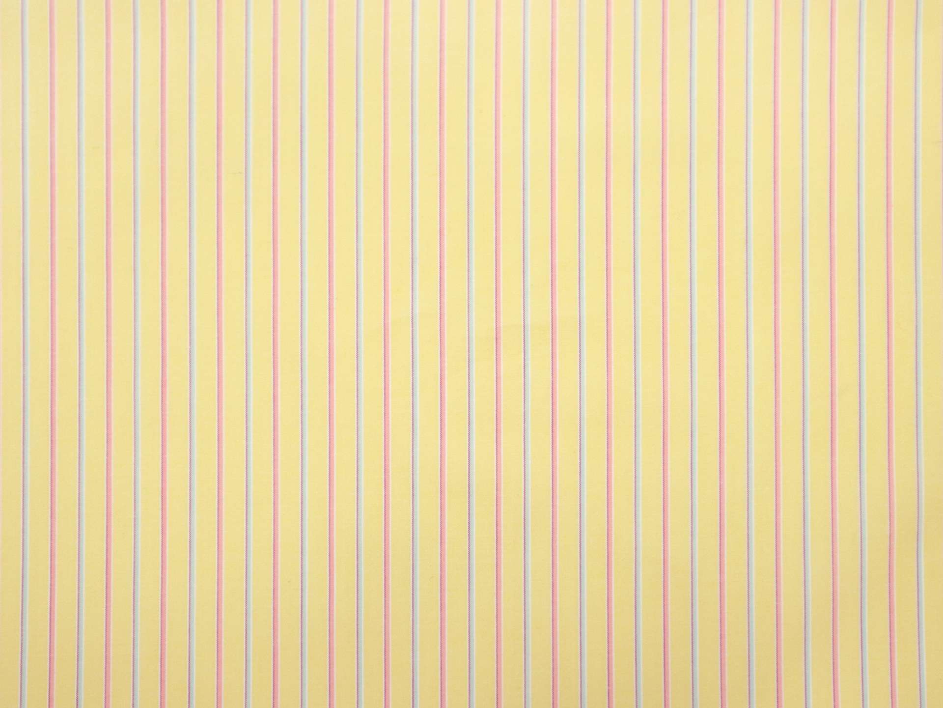 Cotton Shadow Stripe in Yellow