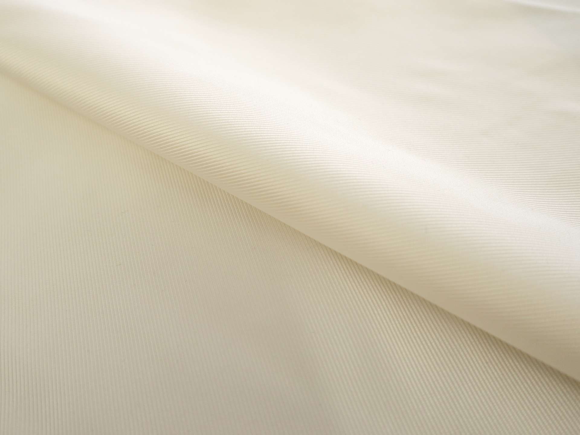 Polyester & Cotton Twill in Rice Paper