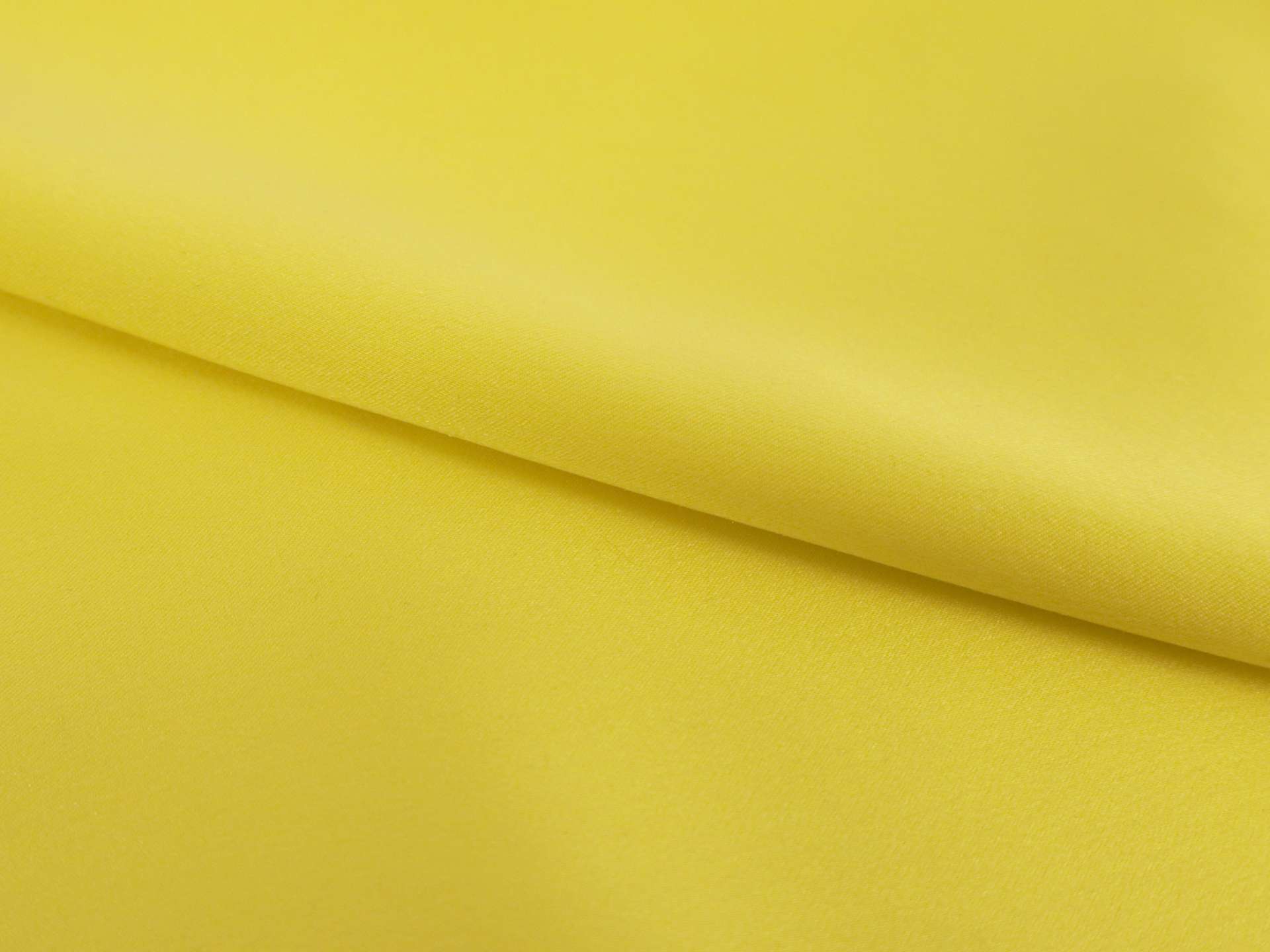 Sueded Silk Charmeuse in Hot Yellow